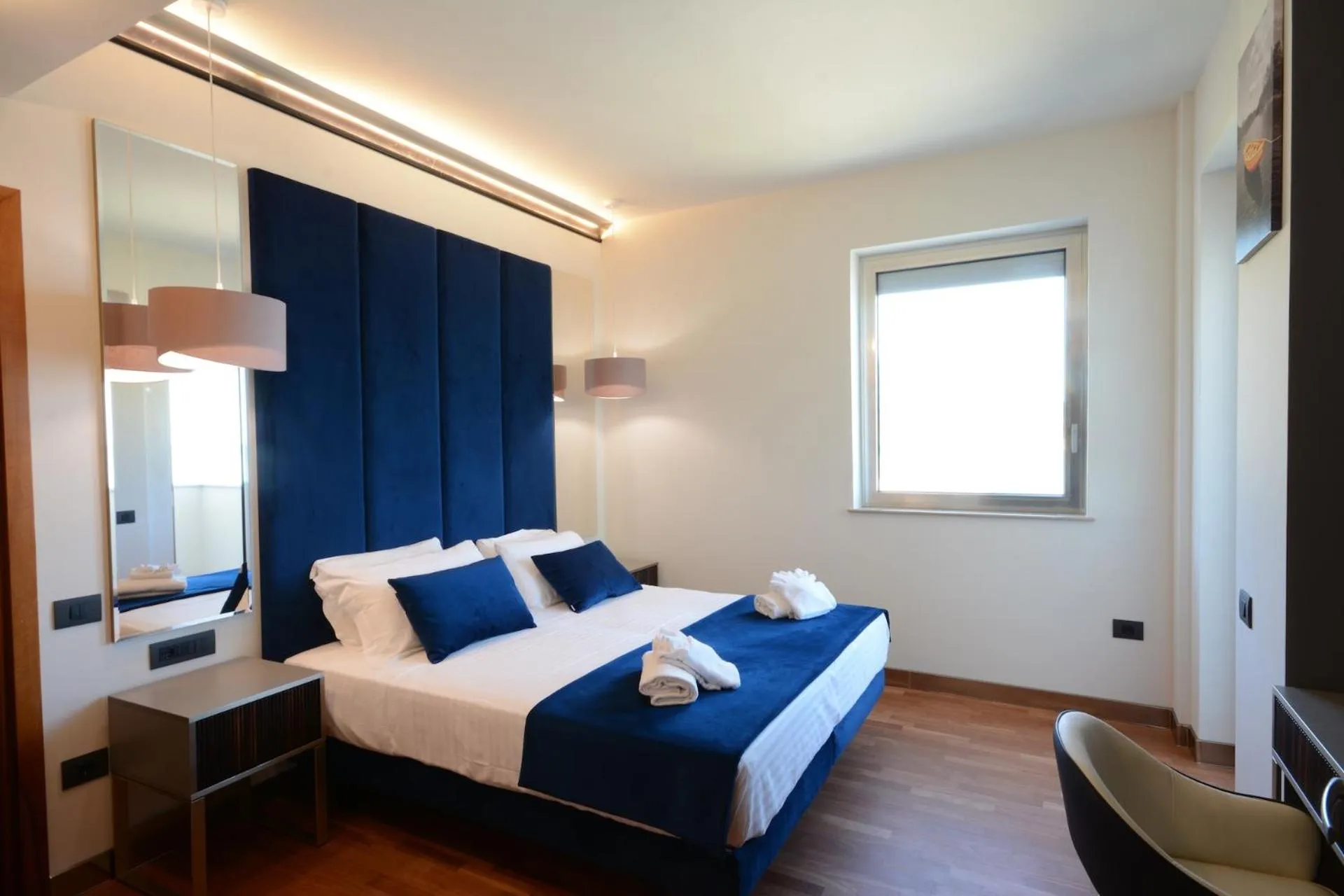 Bed in Hotel Baia Flaminia