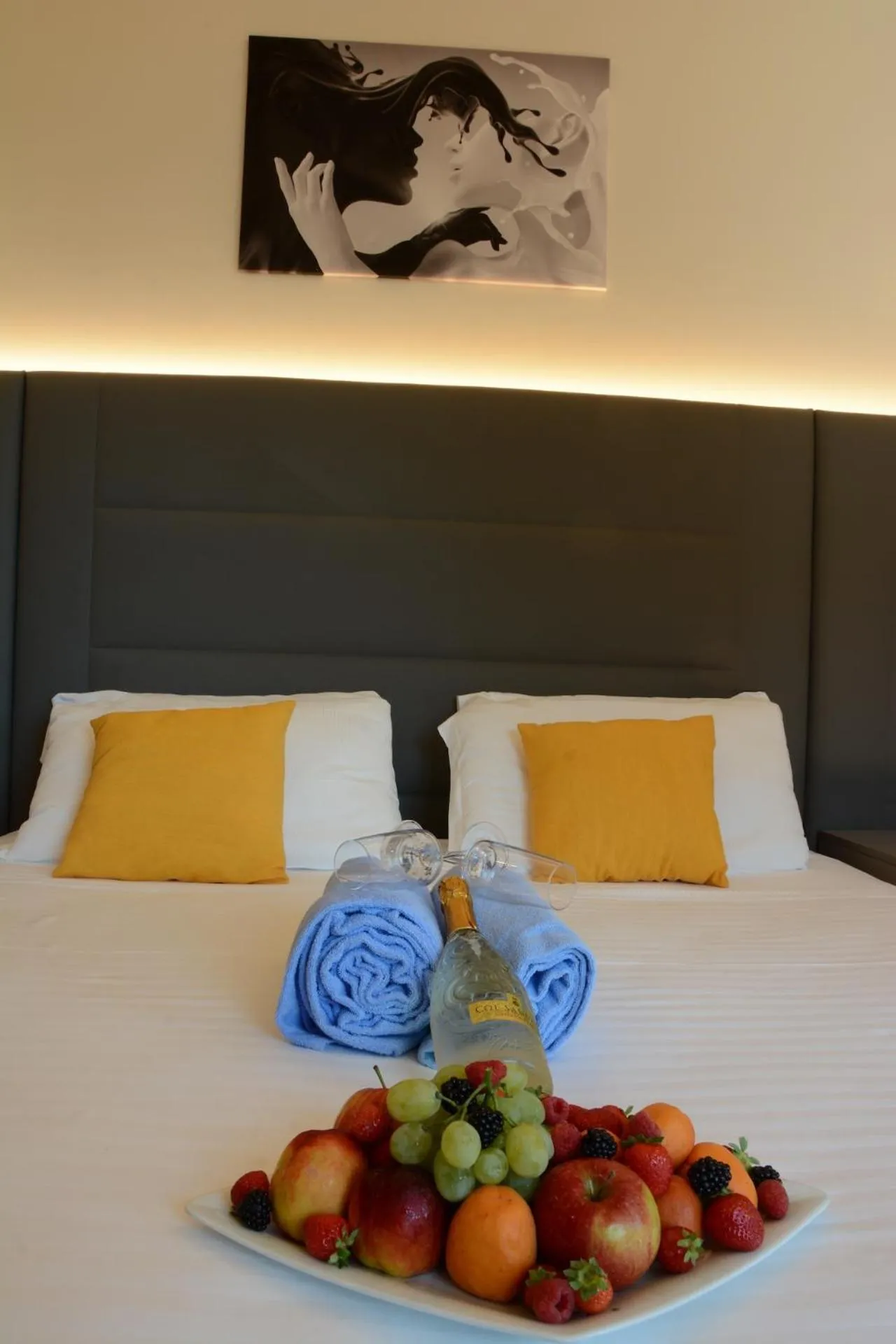 Bed in Hotel Baia Flaminia