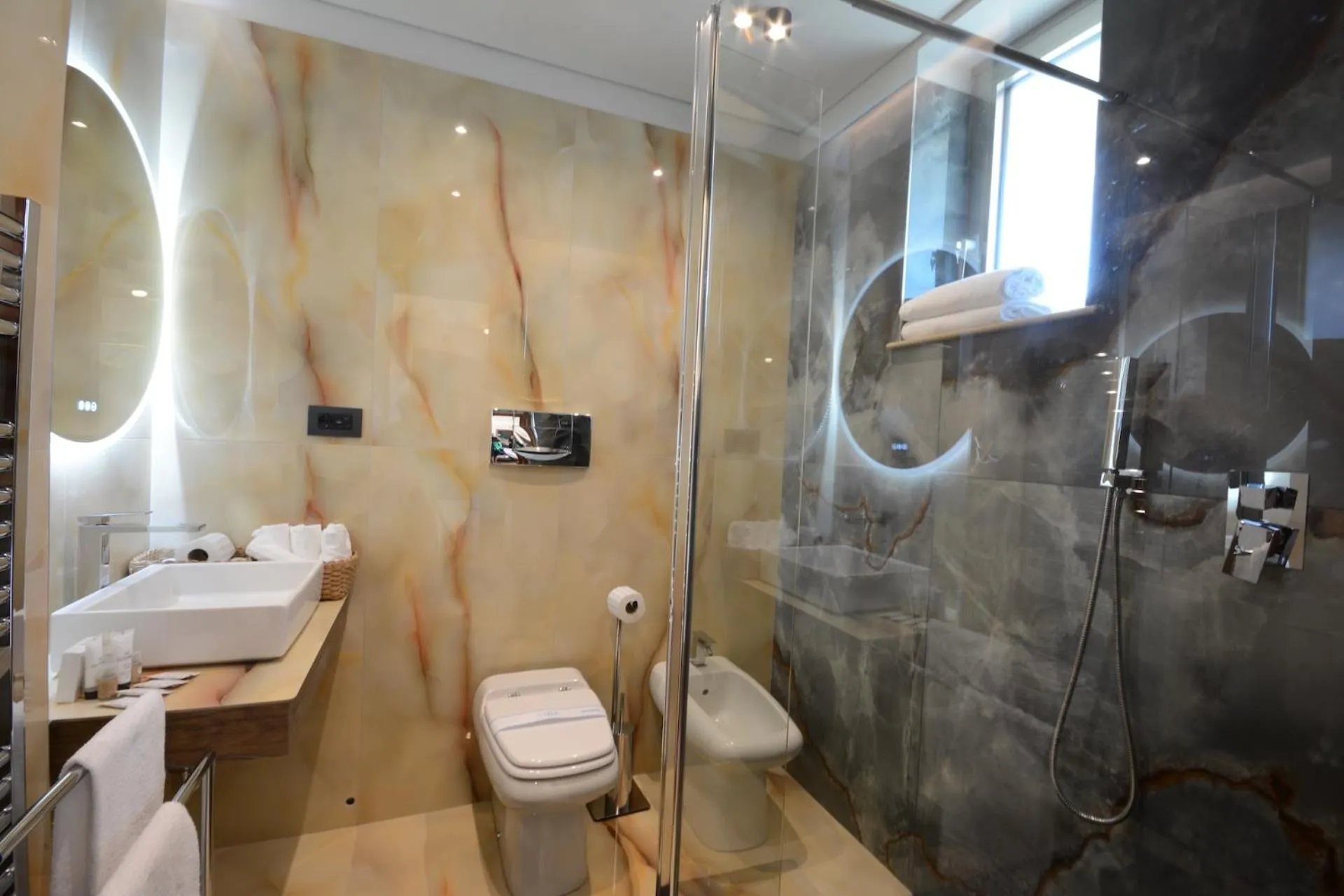 Bathroom in Hotel Baia Flaminia