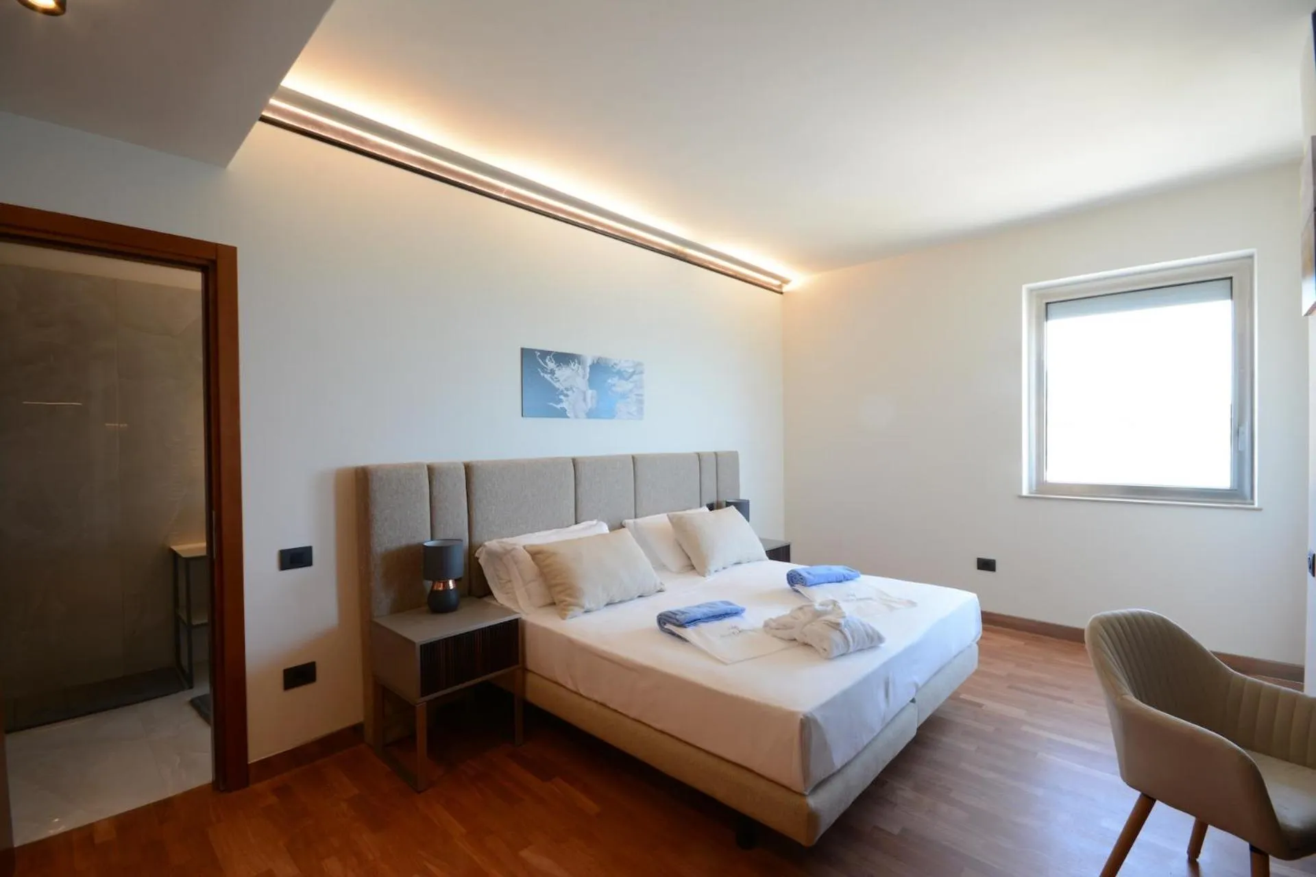 Bed in Hotel Baia Flaminia