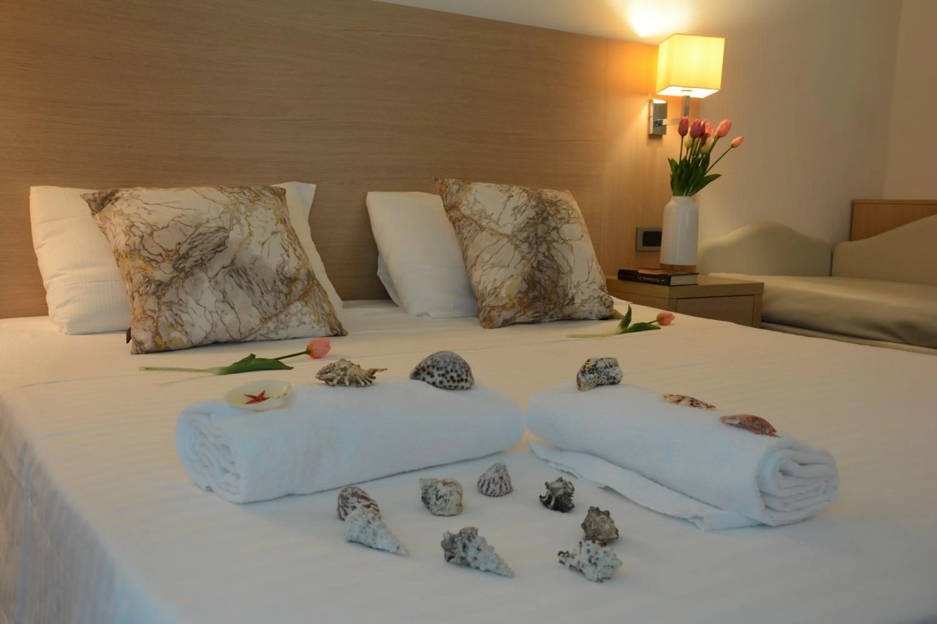Bed in Hotel Baia Flaminia