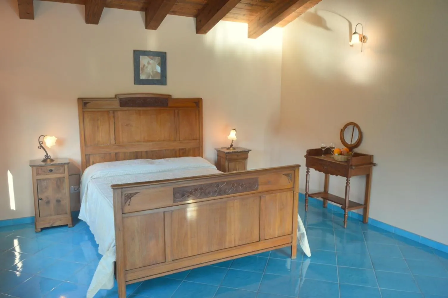 Bedroom, Bed in Bed and Breakfast Il Glicine