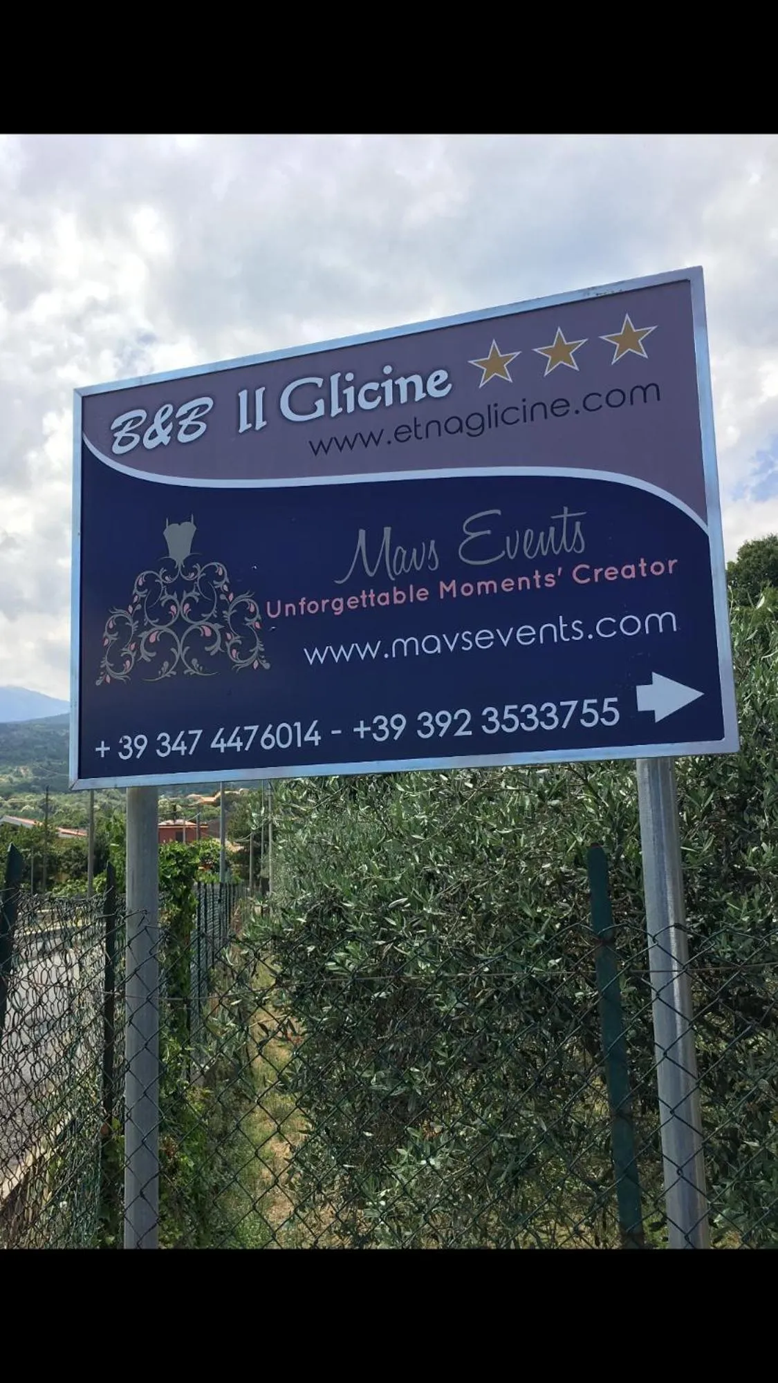 Property logo or sign in Bed and Breakfast Il Glicine