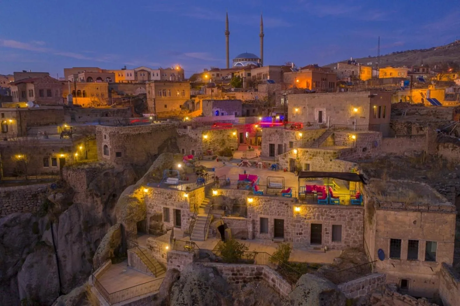 Bird's eye view in Kapadokya Ihlara Konakları Otel Antik Konaklar