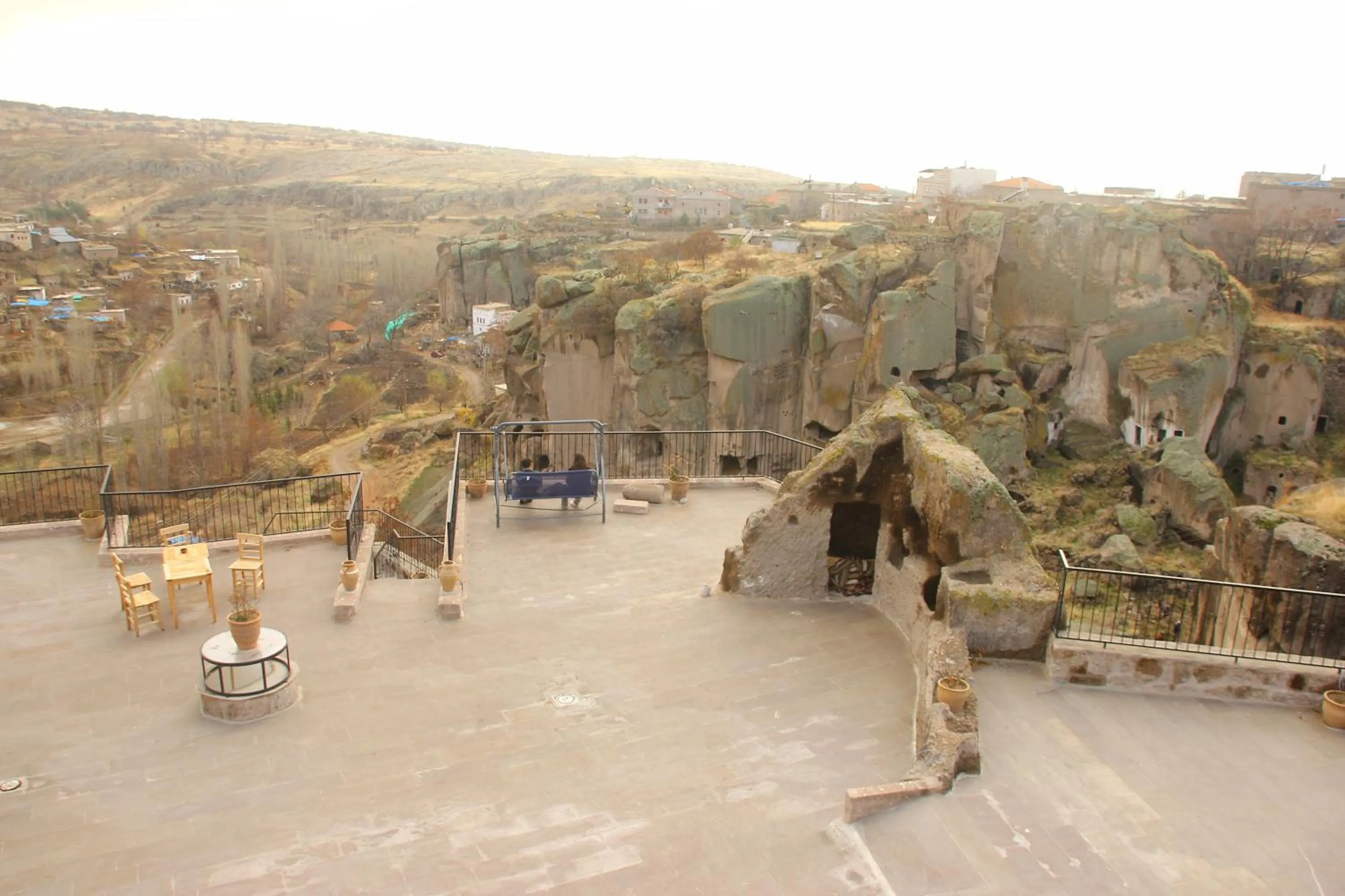 Balcony/Terrace in Kapadokya Ihlara Konakları Otel Antik Konaklar