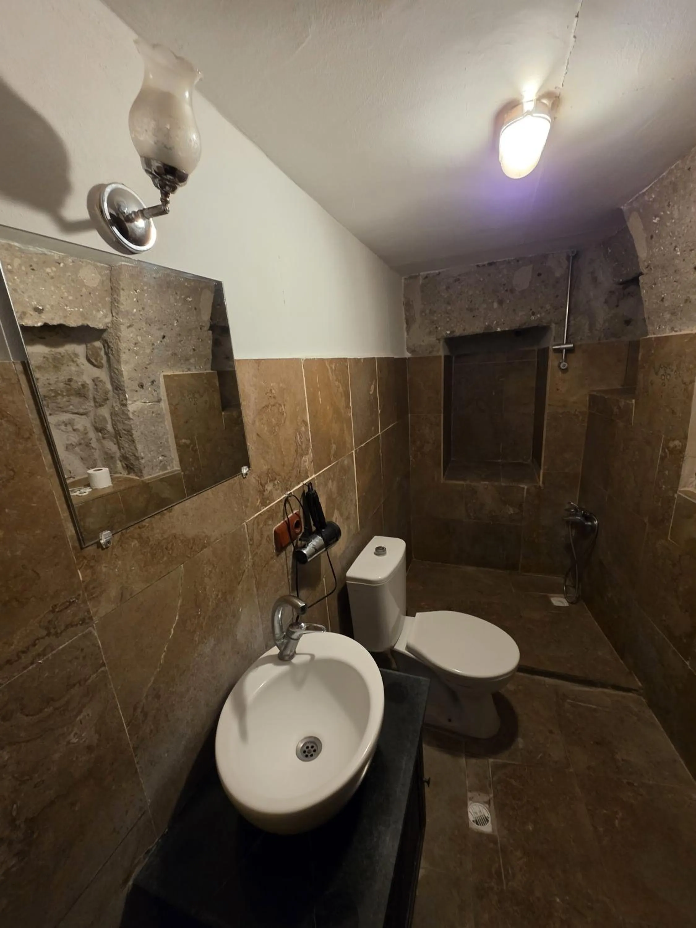 Bathroom in Kapadokya Ihlara Konakları Otel Antik Konaklar