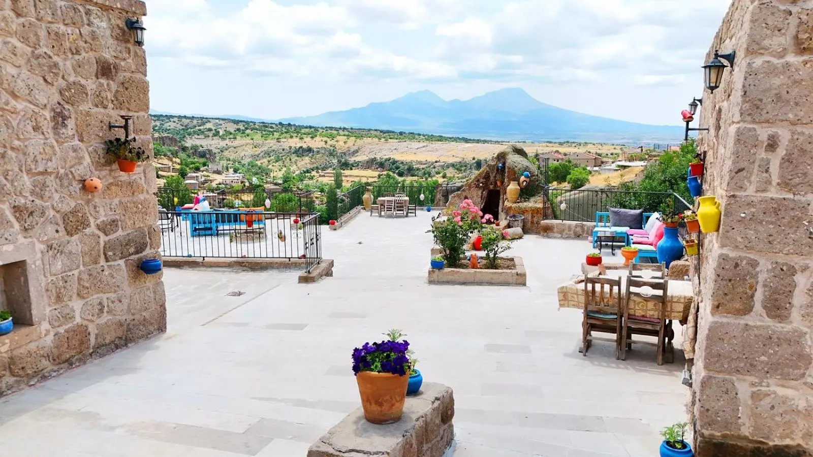 Patio in Kapadokya Ihlara Konakları Otel Antik Konaklar