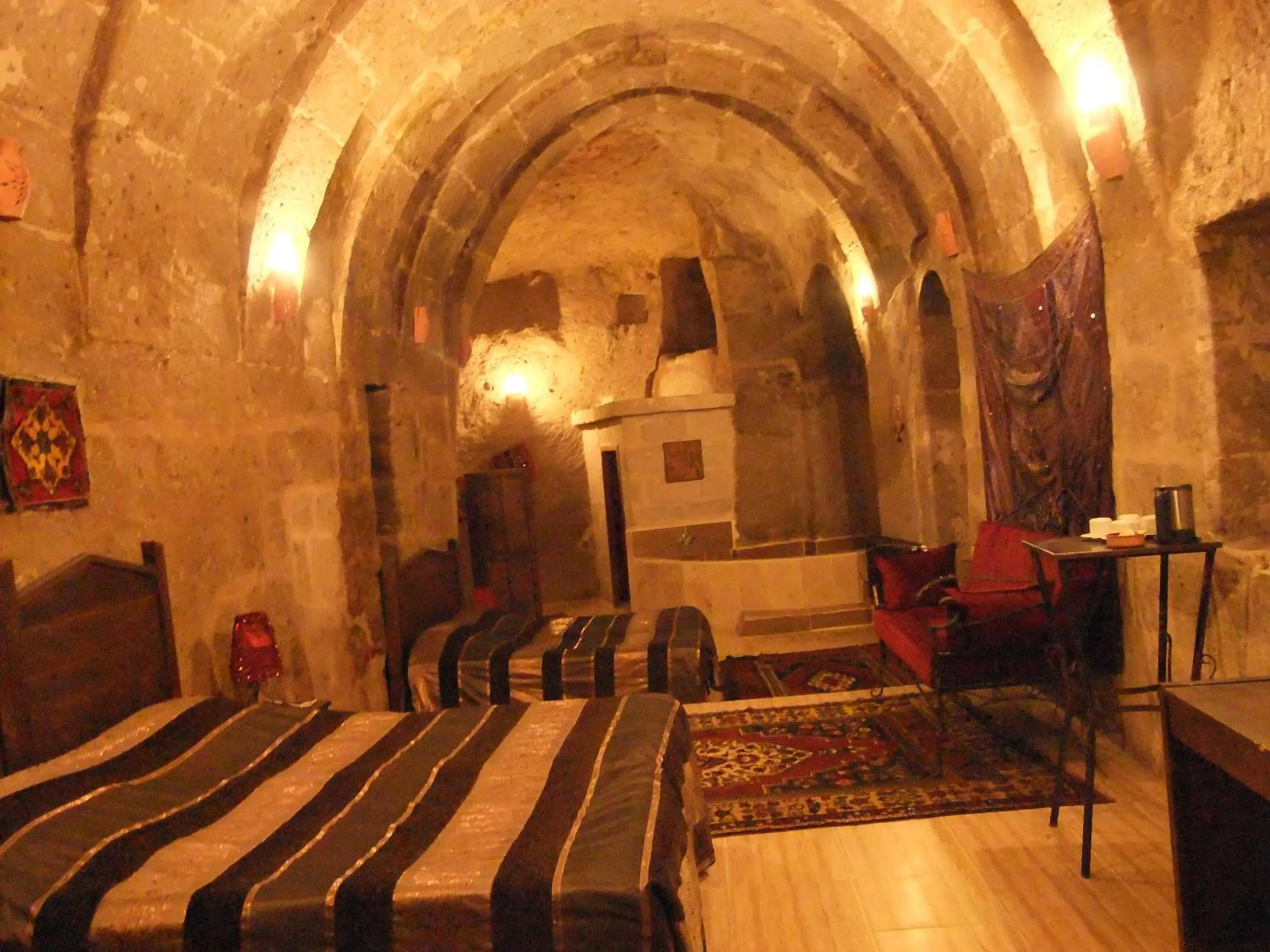 Bed in Kapadokya Ihlara Konakları Otel Antik Konaklar