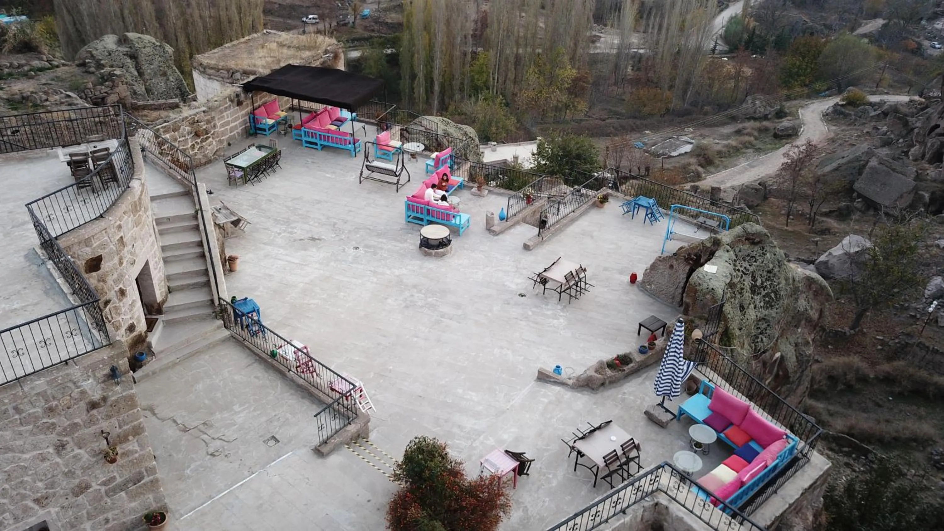 Patio in Kapadokya Ihlara Konakları Otel Antik Konaklar