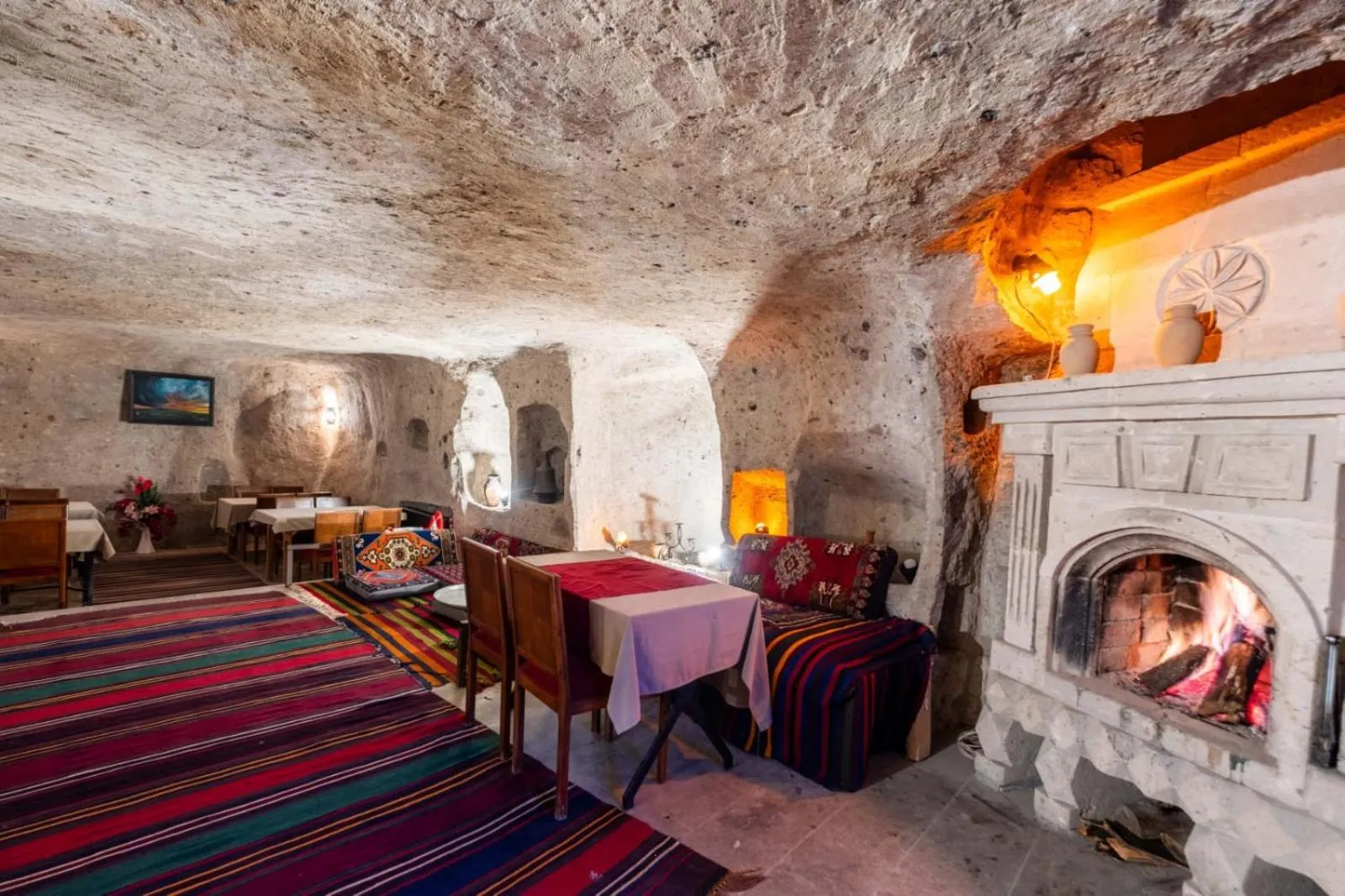 Lounge or bar in Kapadokya Ihlara Konakları Otel Antik Konaklar