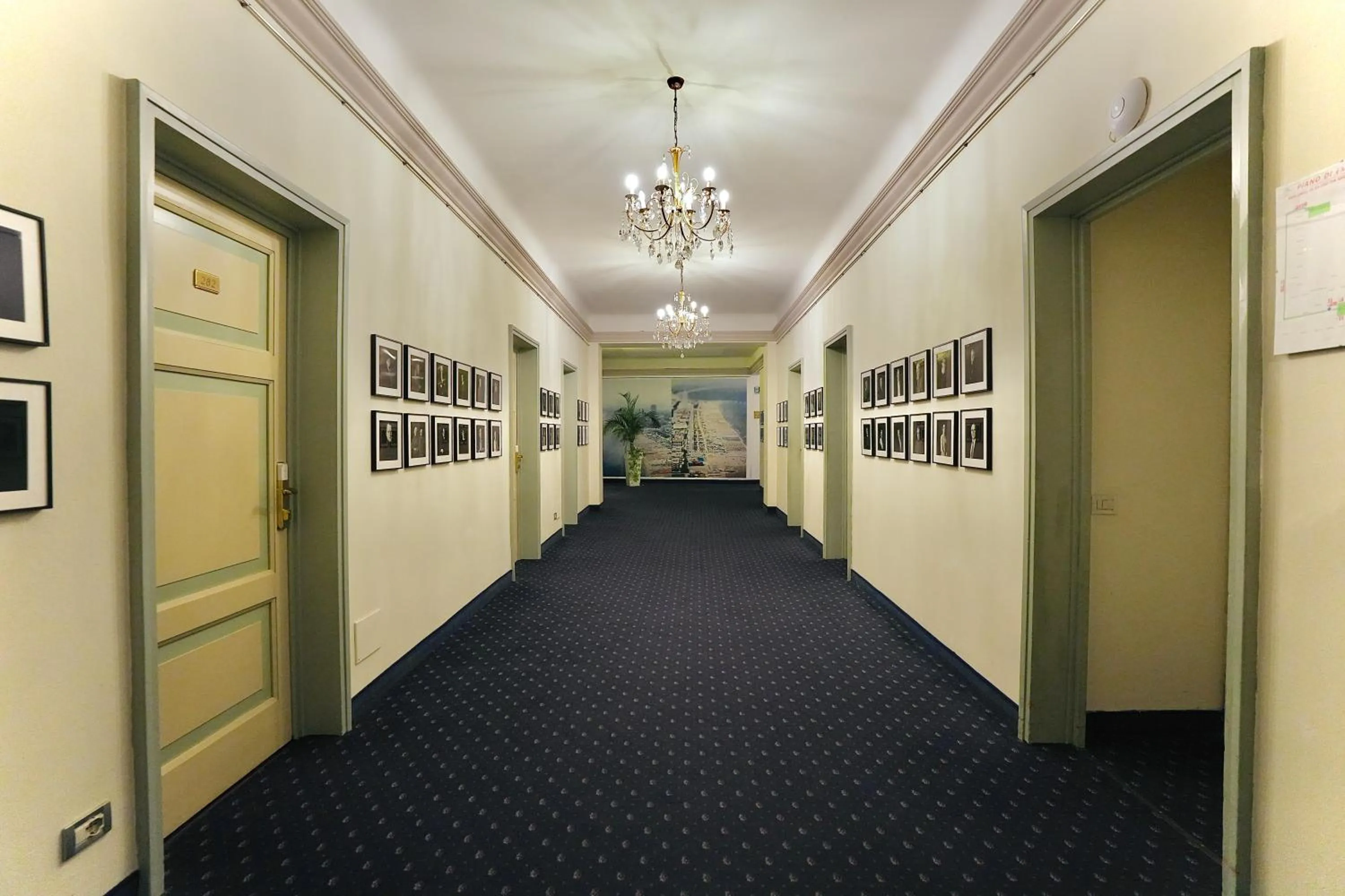 Decorative detail in Hotel Ristorante Ala d'Oro