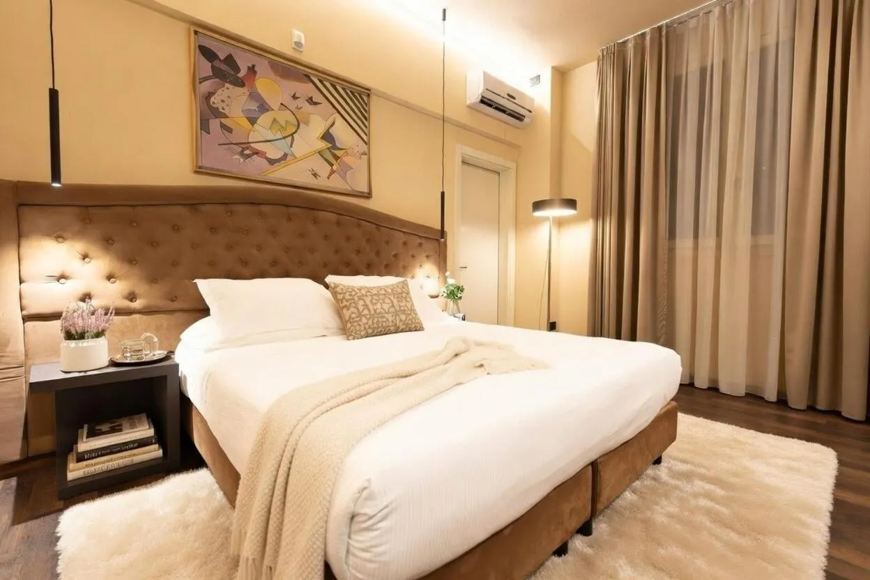 Bed in Hotel Ristorante Ala d'Oro