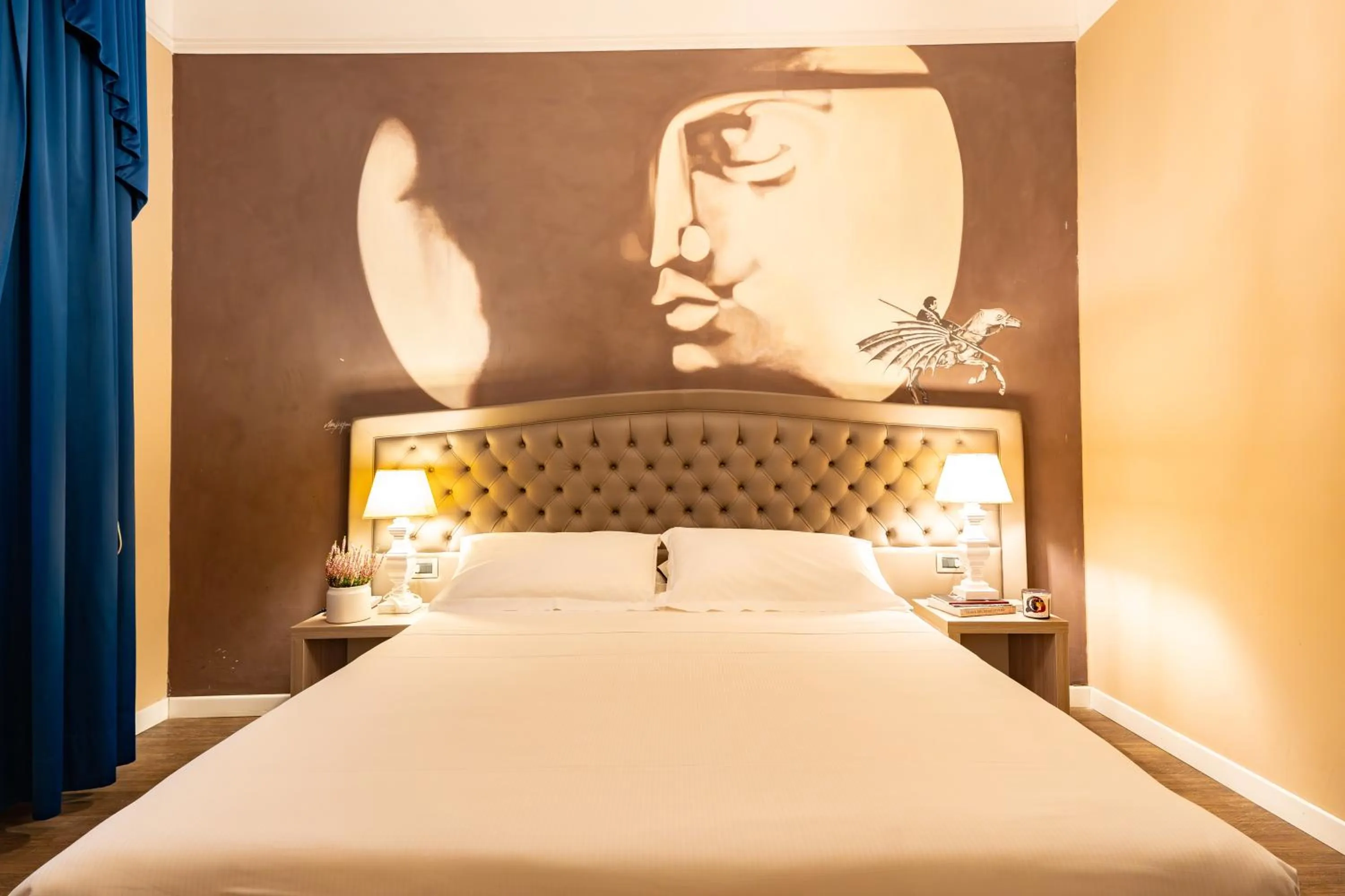 Bed in Hotel Ristorante Ala d'Oro