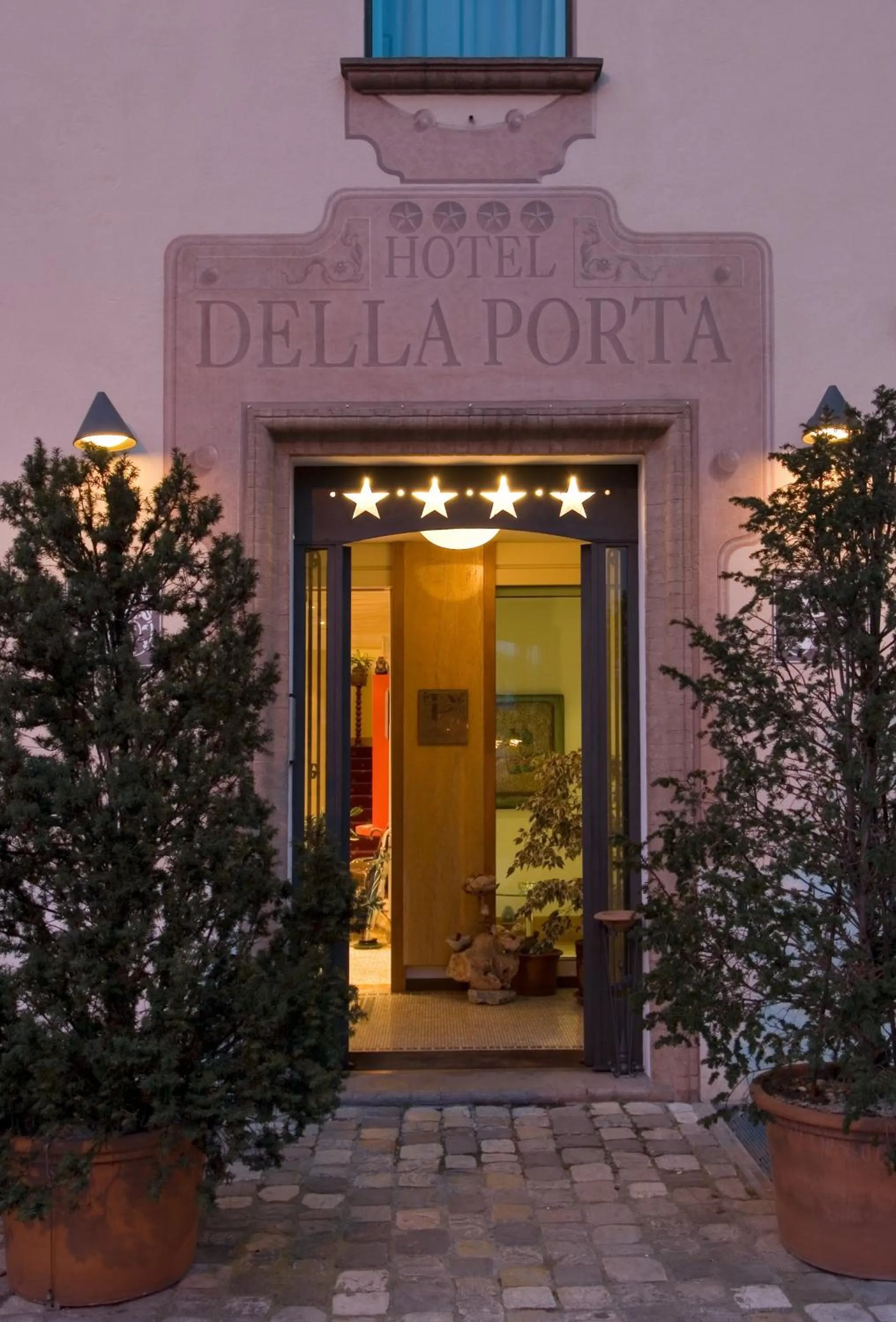 Facade/entrance in Hotel Della Porta