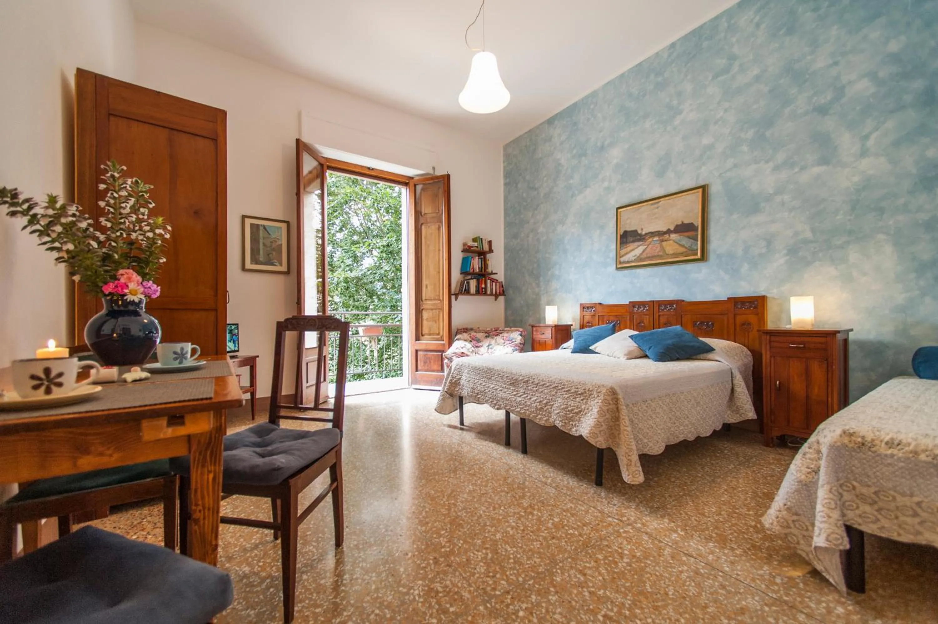 Photo of the whole room, Bed in B&B La Coperta Ricamata