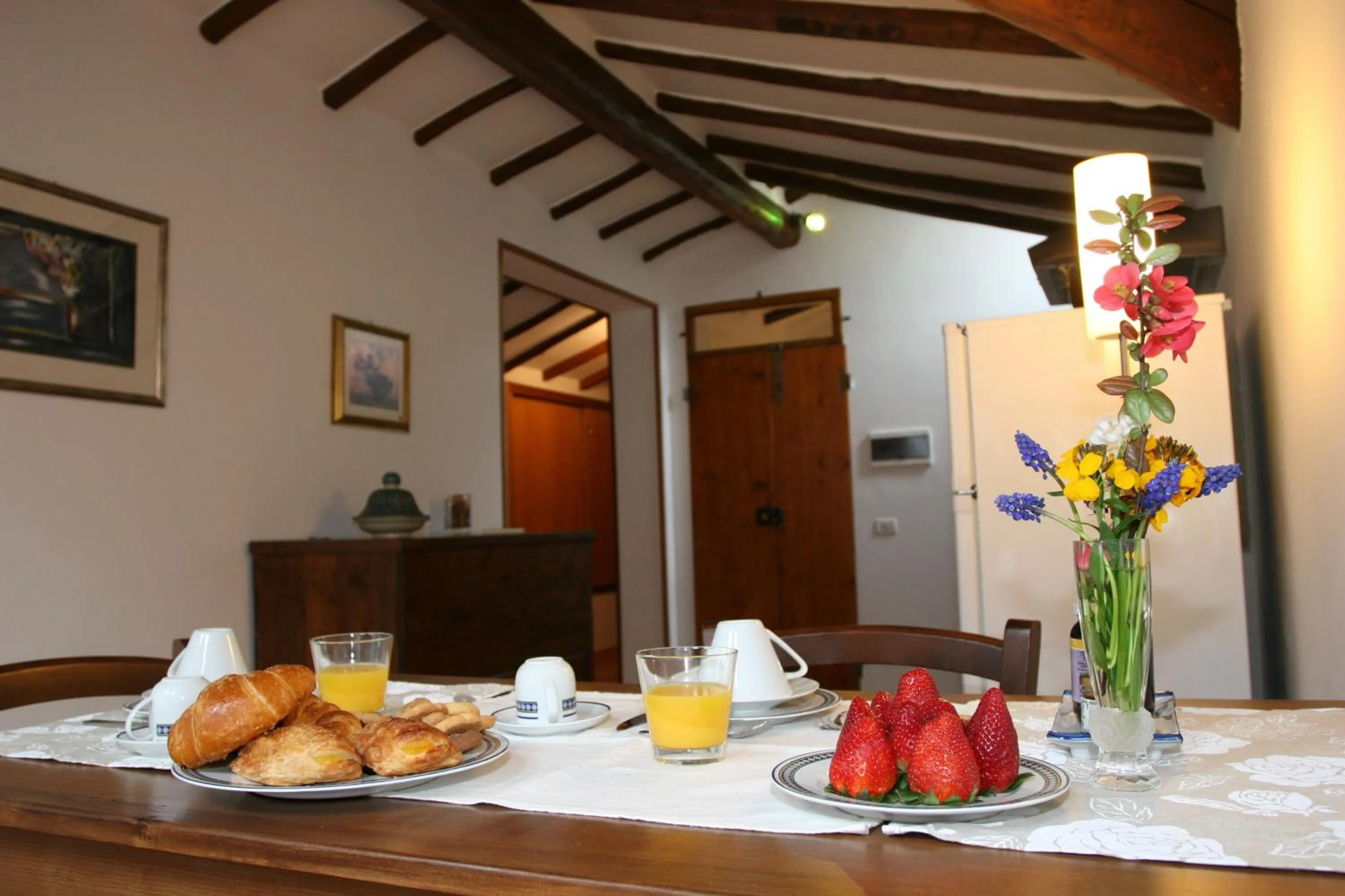 Food and drinks in B&B La Coperta Ricamata