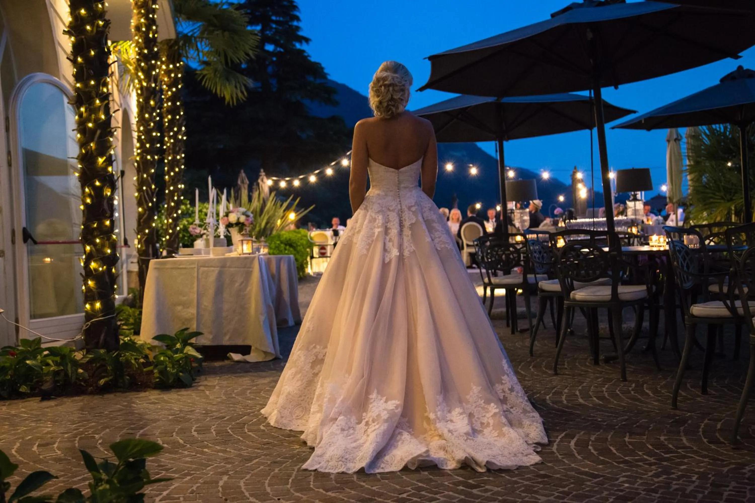 Patio in Hotel Rivalago