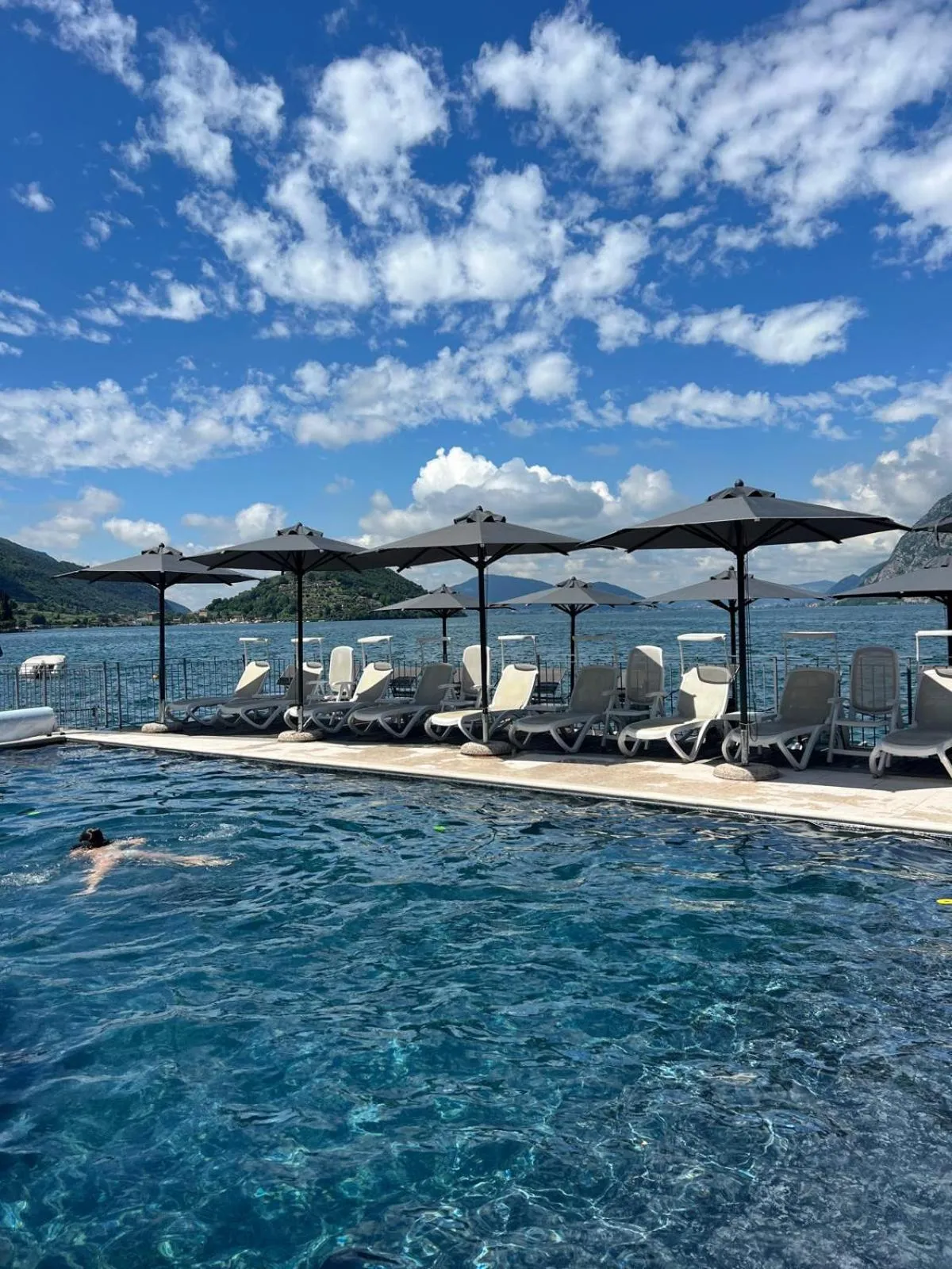 Swimming pool in Hotel Rivalago