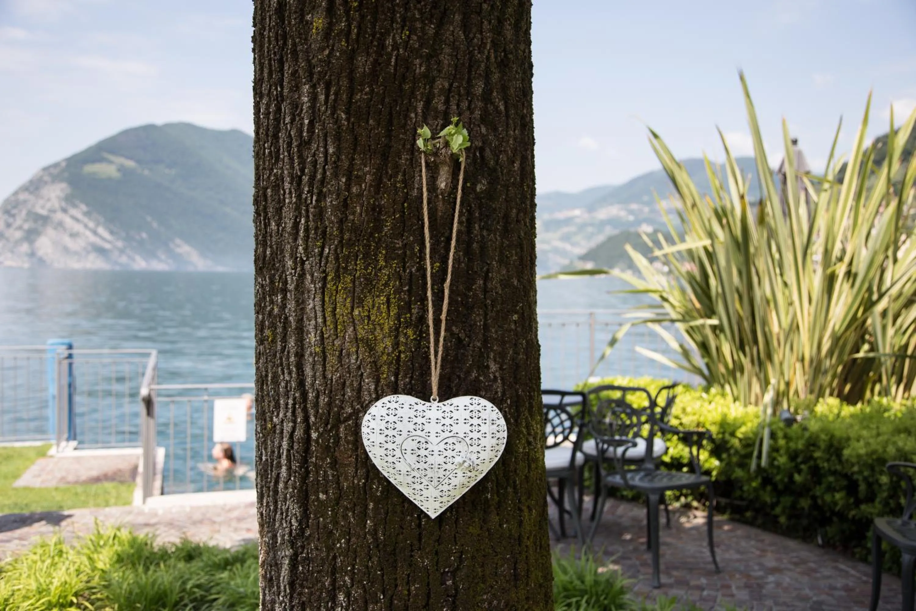 Garden in Hotel Rivalago
