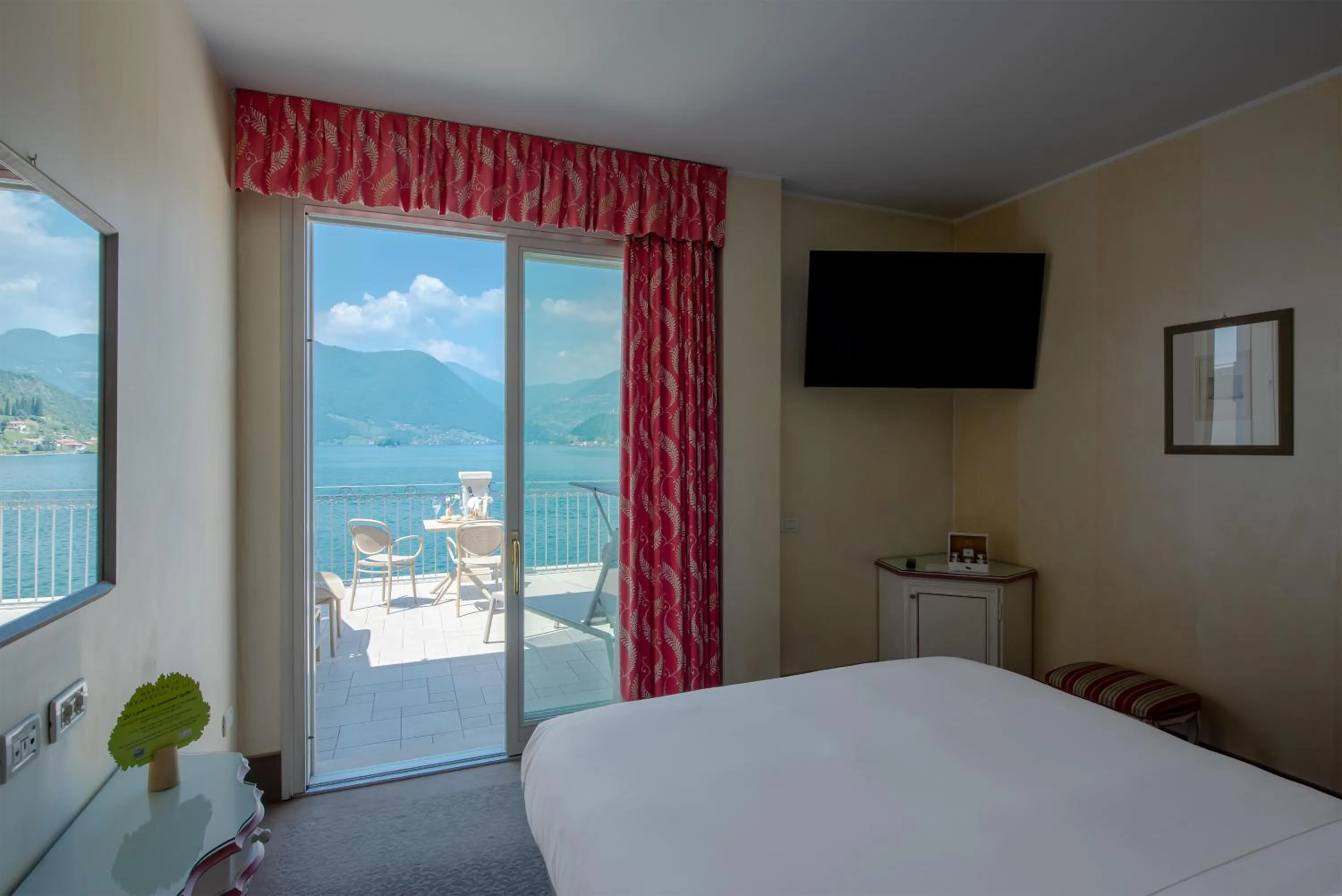 Bed in Hotel Rivalago