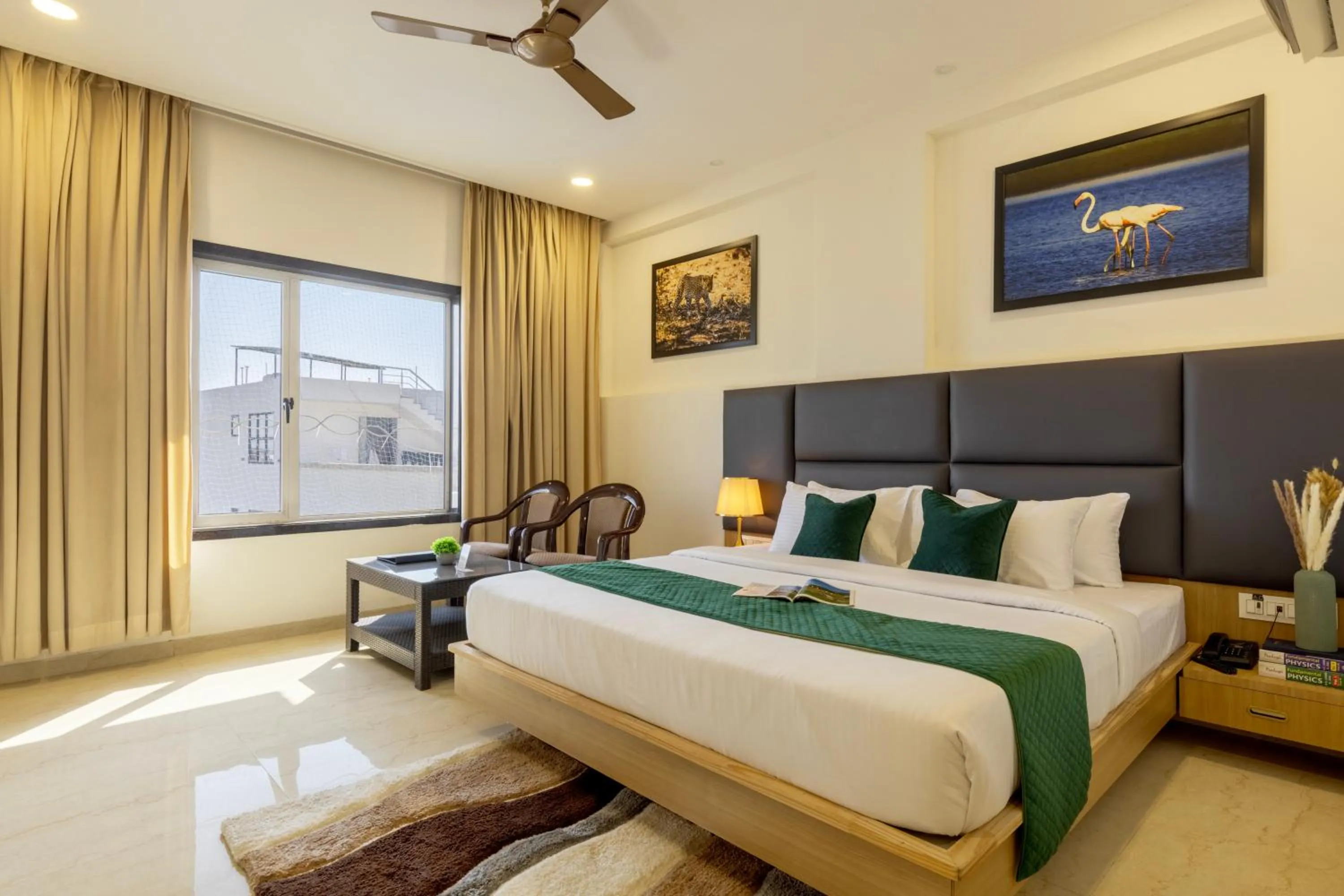 Photo of the whole room, Bed in Sun Stone Hotel & Club - Jawai