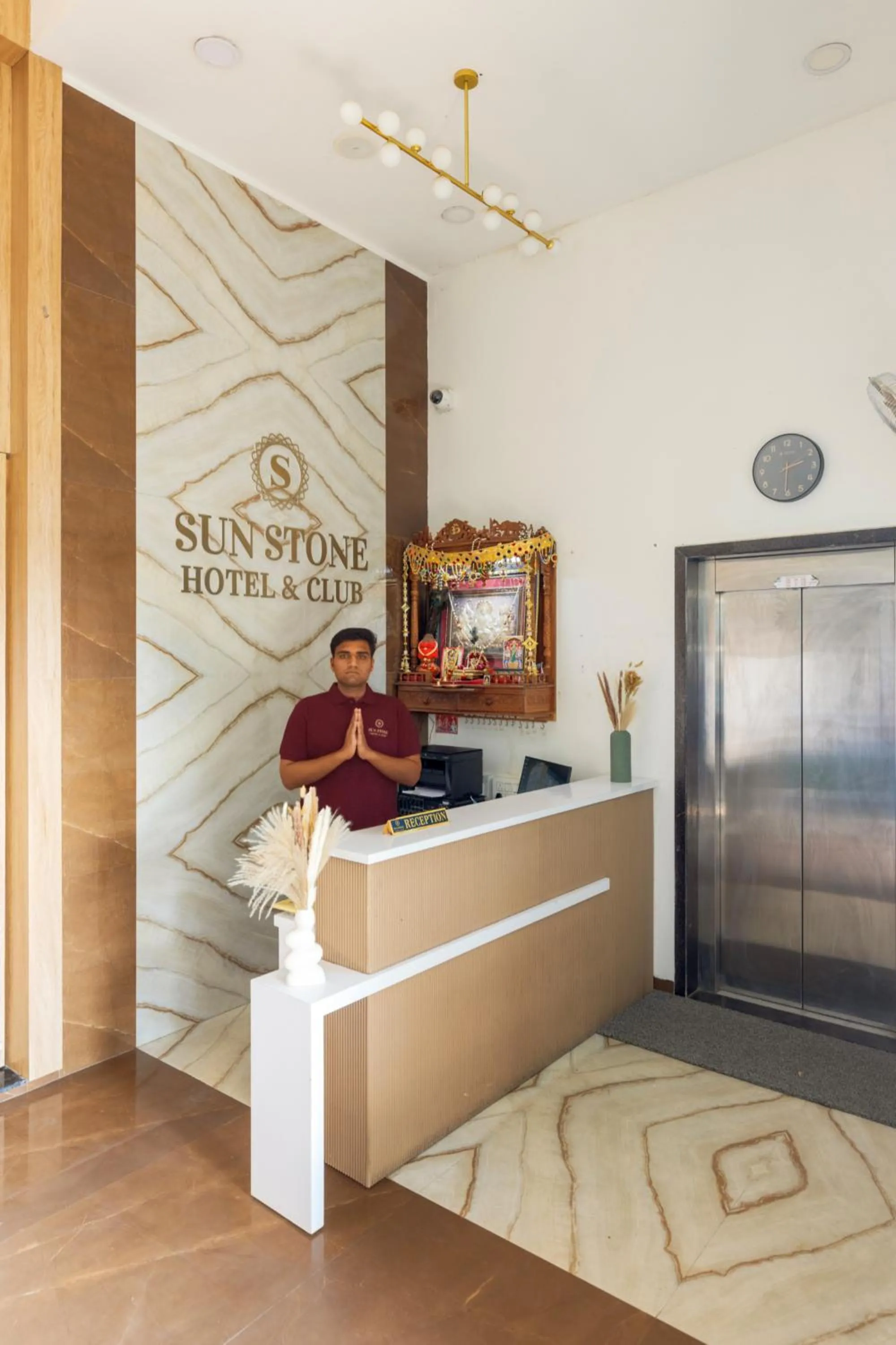 Lobby or reception in Sun Stone Hotel & Club - Jawai