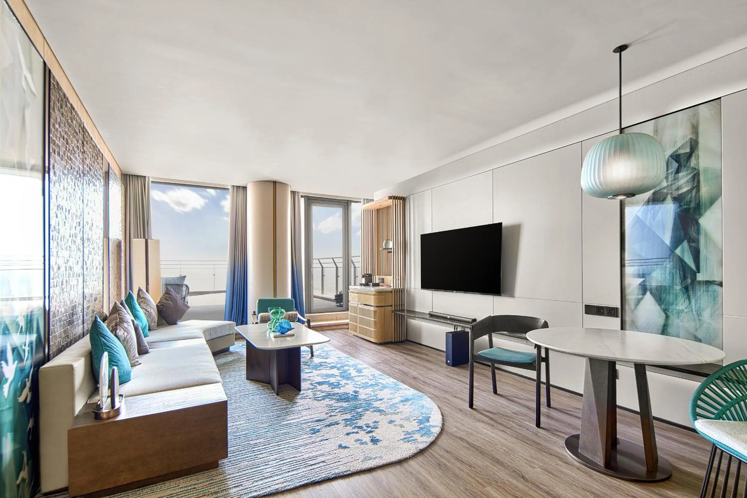 Living room in Qinhuangdao Marriott Resort