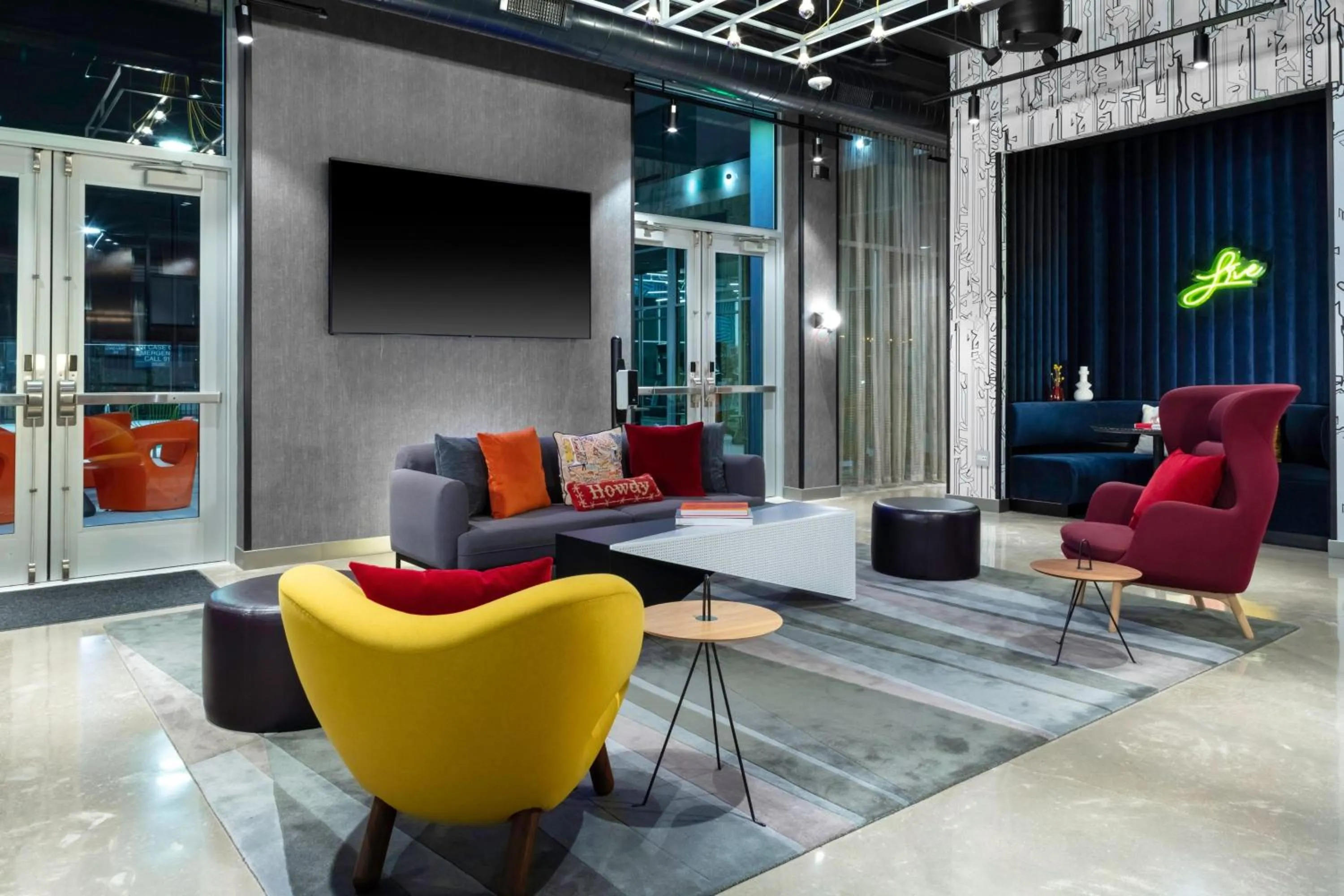 Lobby or reception in Aloft Dallas Arlington South