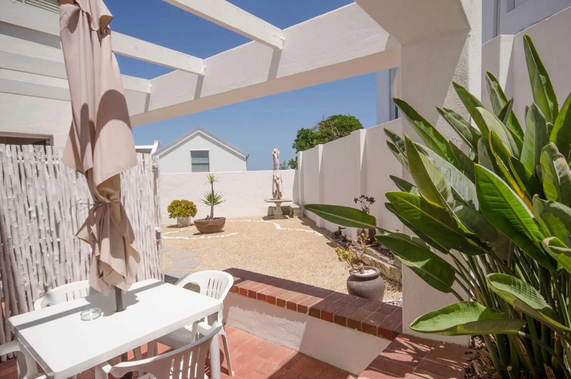 Patio in Small Bay Guest House