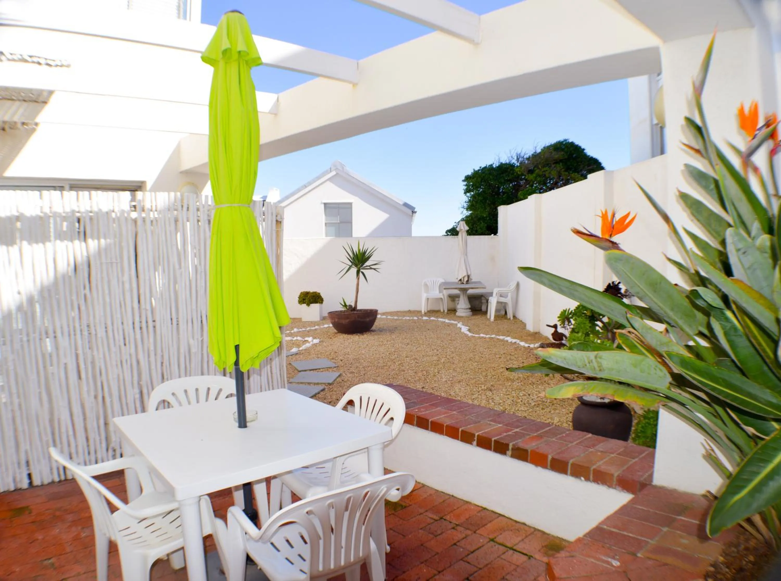 Patio in Small Bay Guest House