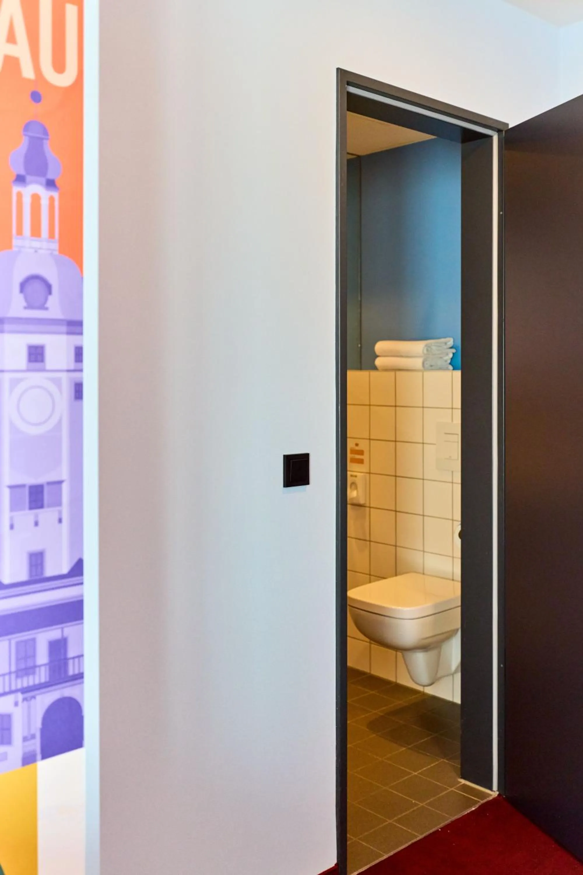 Toilet in McDreams Hotel Leipzig