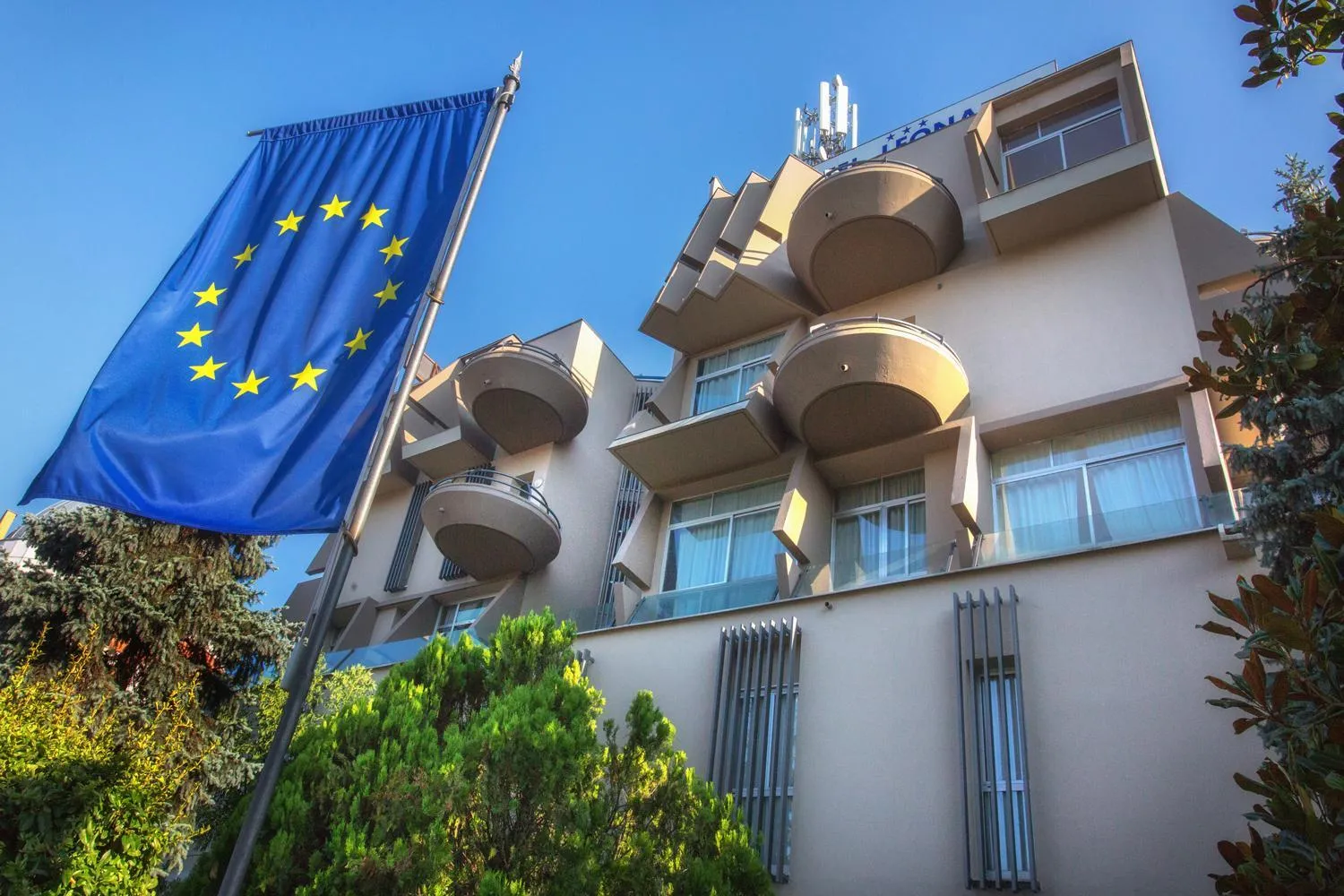 Property building in Hotel Leonardo