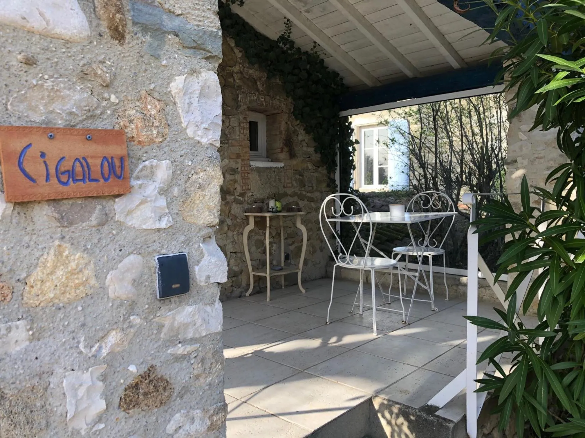 Balcony/Terrace in Chambre d'hôtes LOU PATACLET