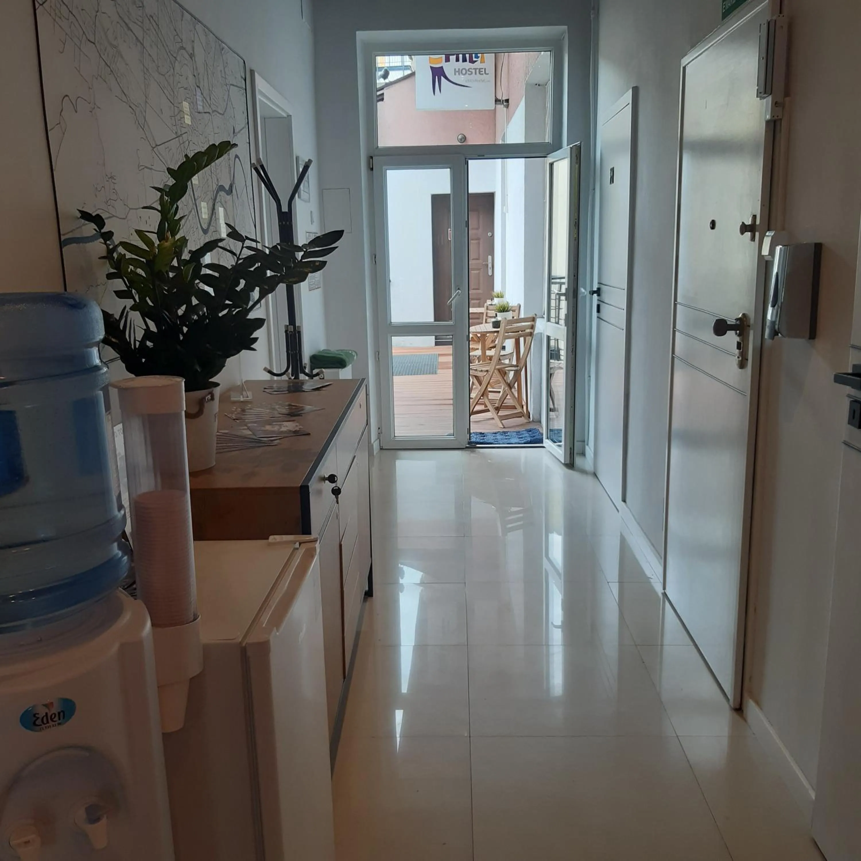 Lobby or reception in Kraków Chilli Hostel