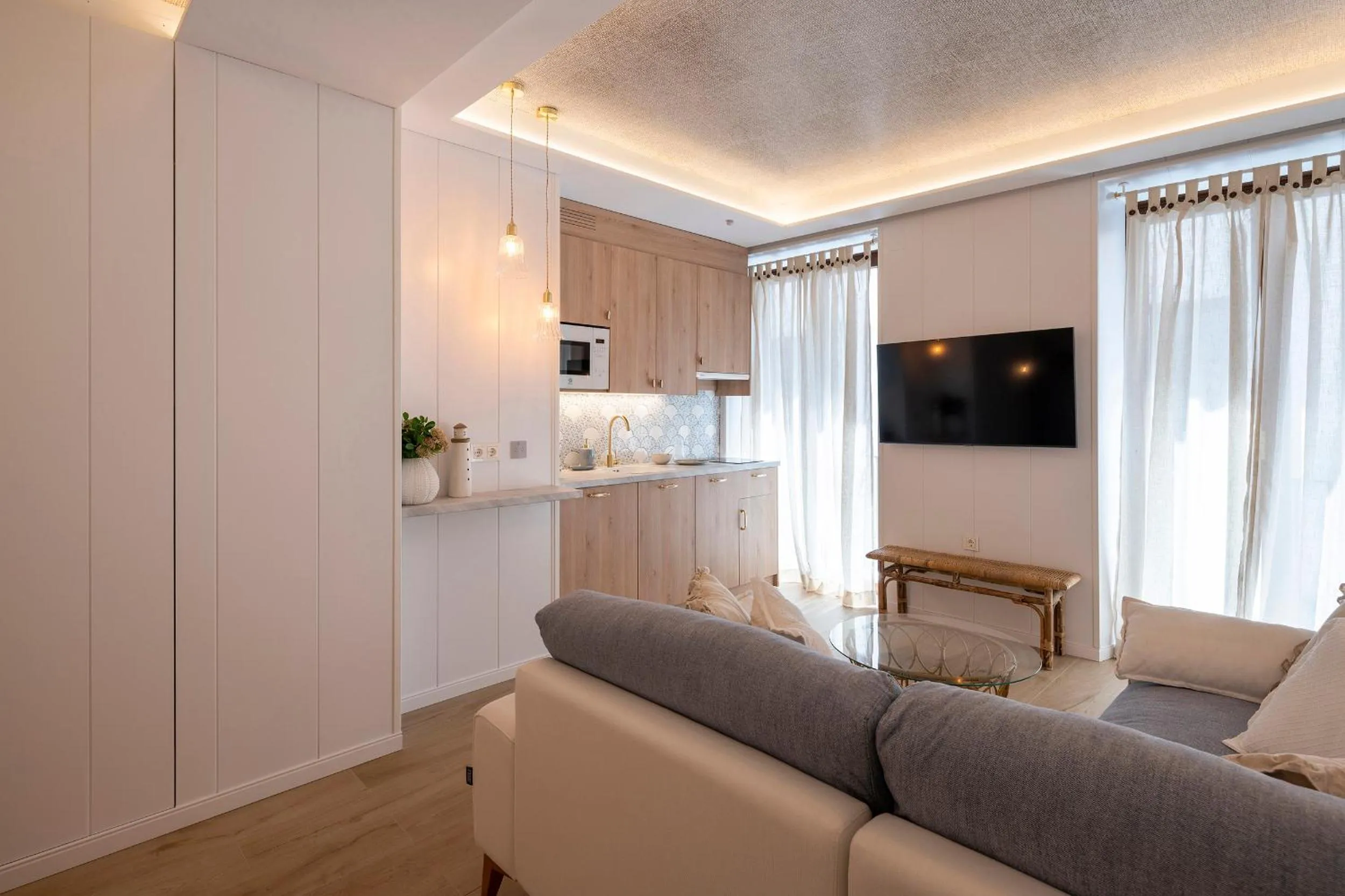 Kitchen or kitchenette in Palatina Concept Suites