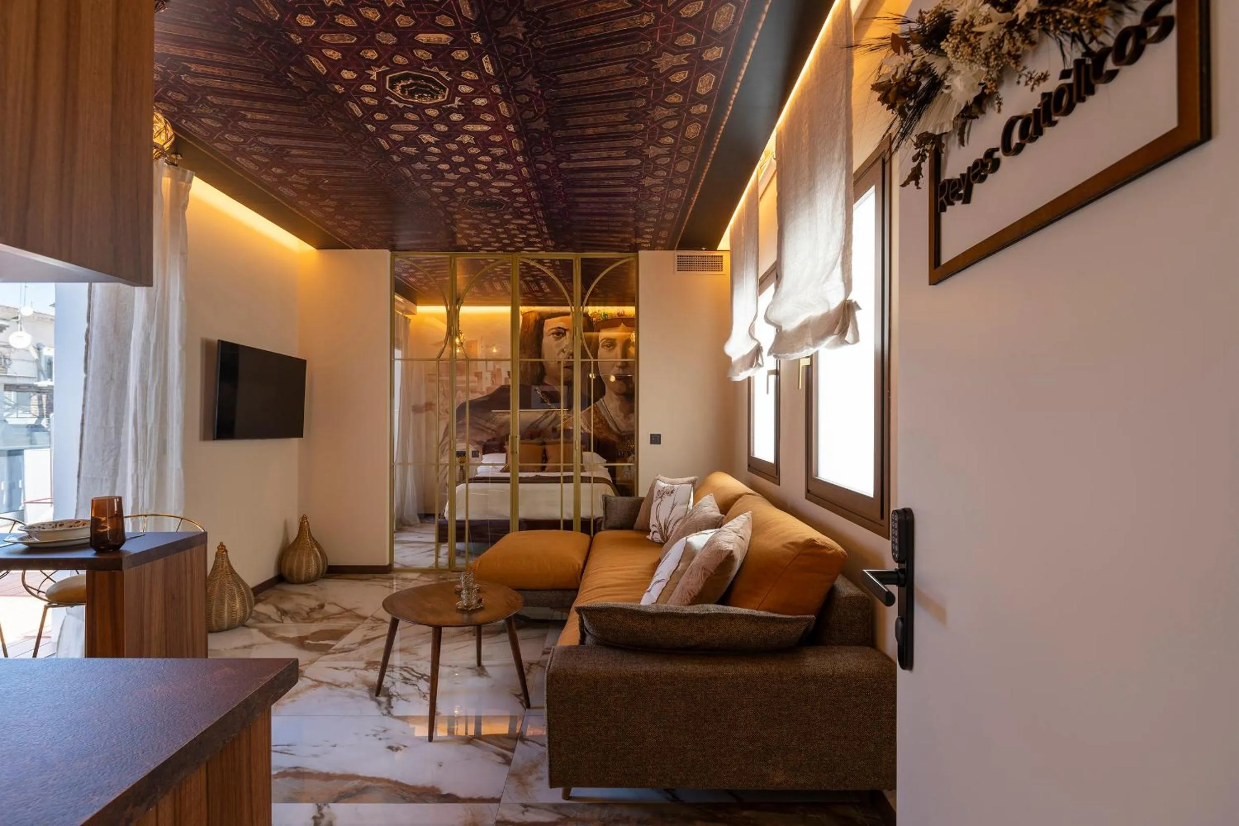 Living room in Palatina Concept Suites