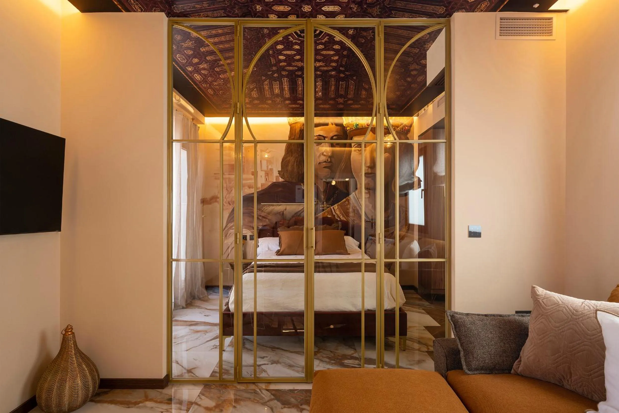 Bed in Palatina Concept Suites