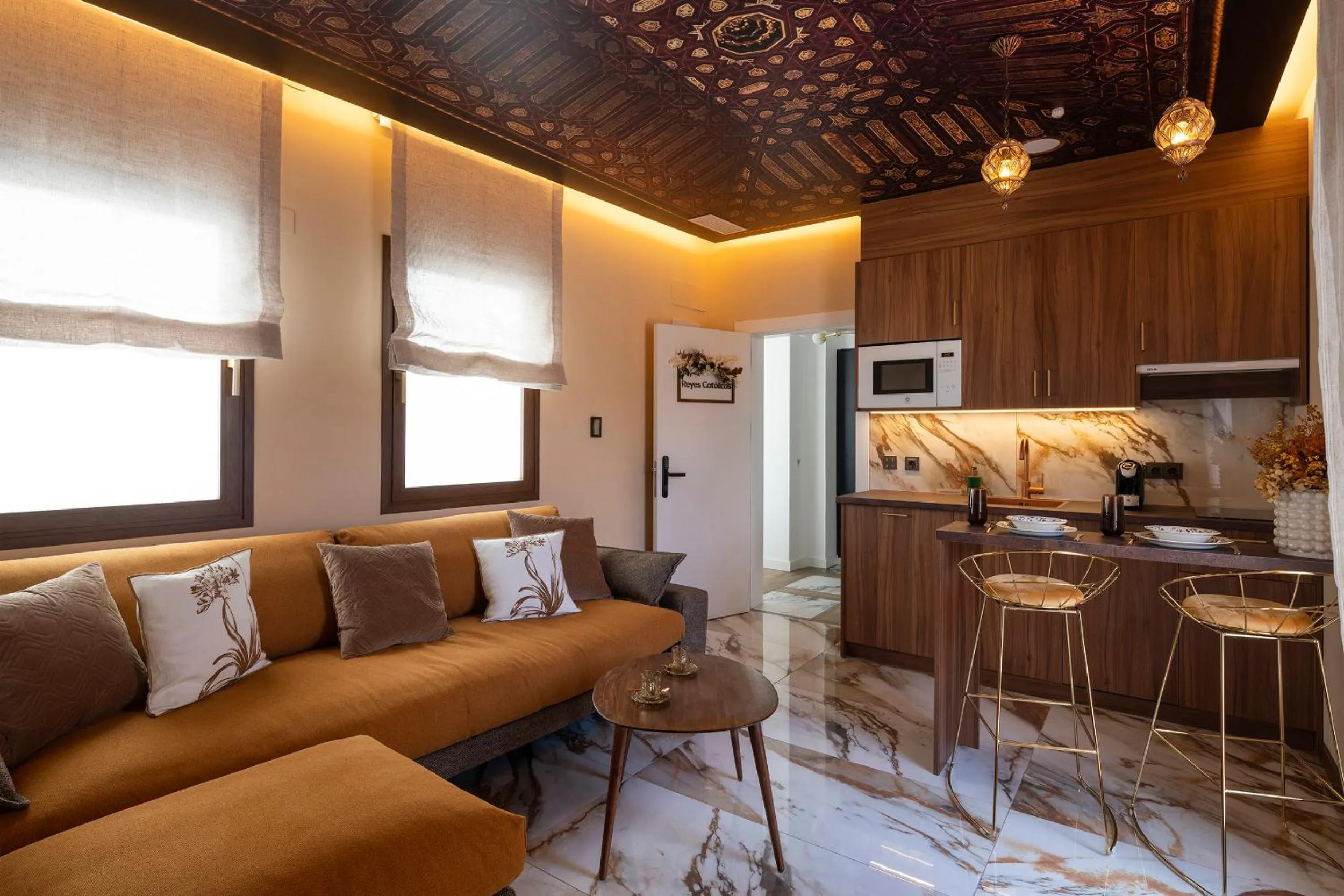 Kitchen or kitchenette in Palatina Concept Suites