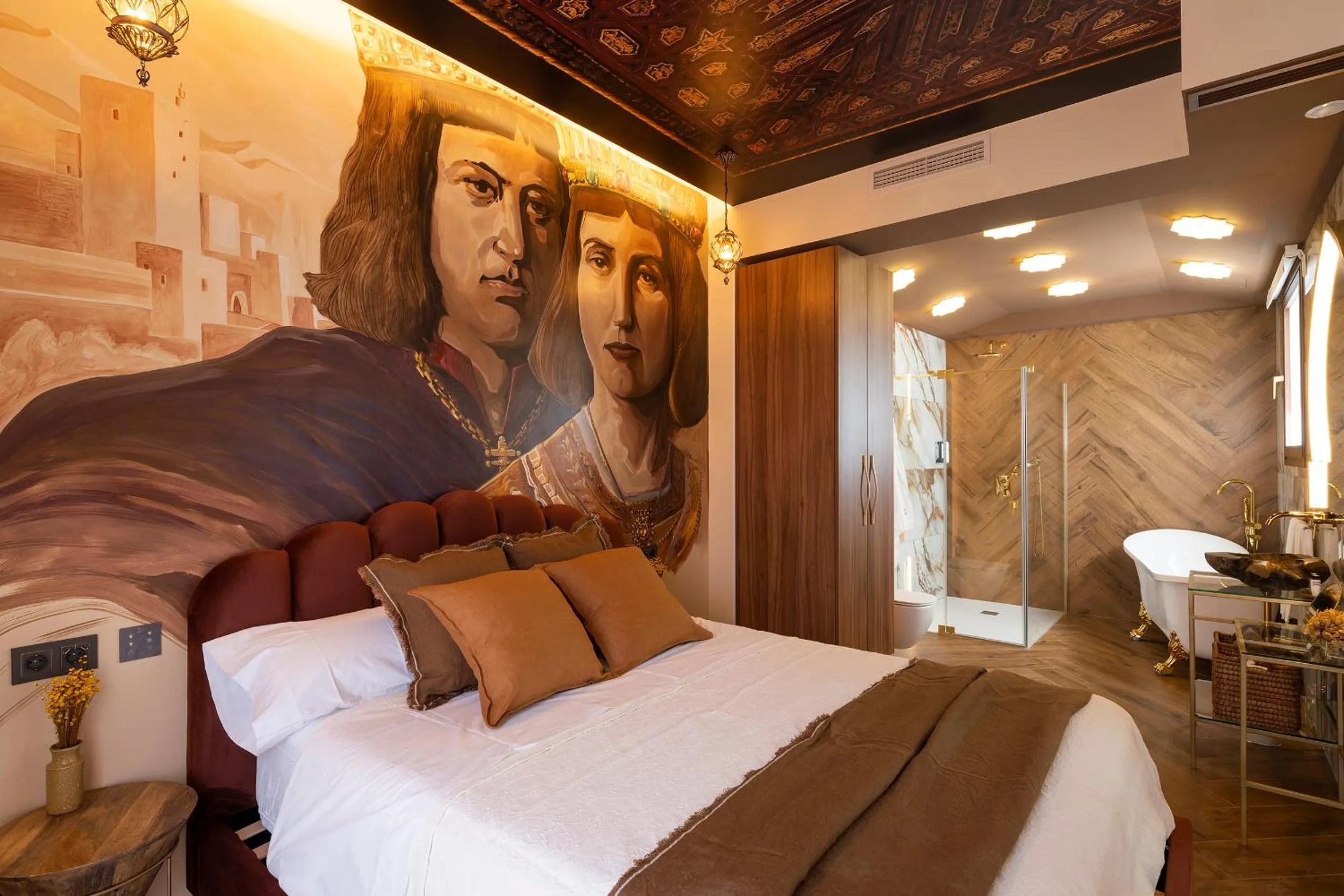 Bed in Palatina Concept Suites