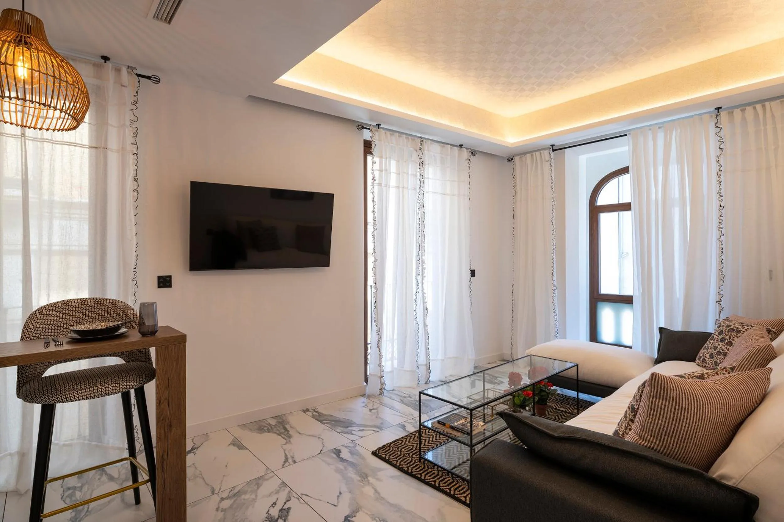 Living room in Palatina Concept Suites