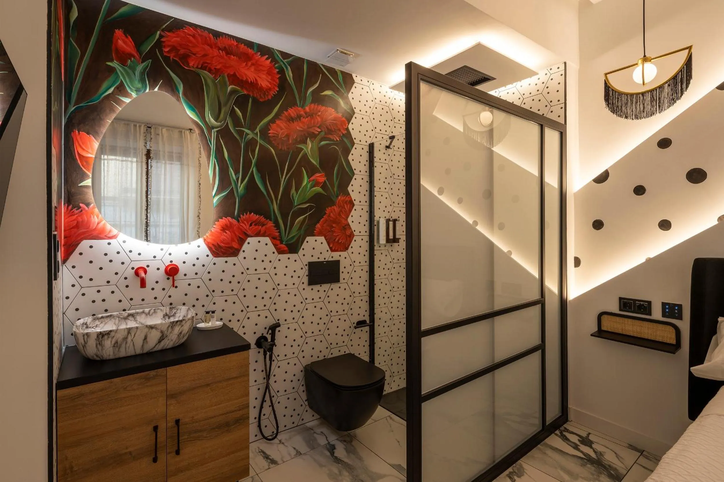 Bathroom in Palatina Concept Suites