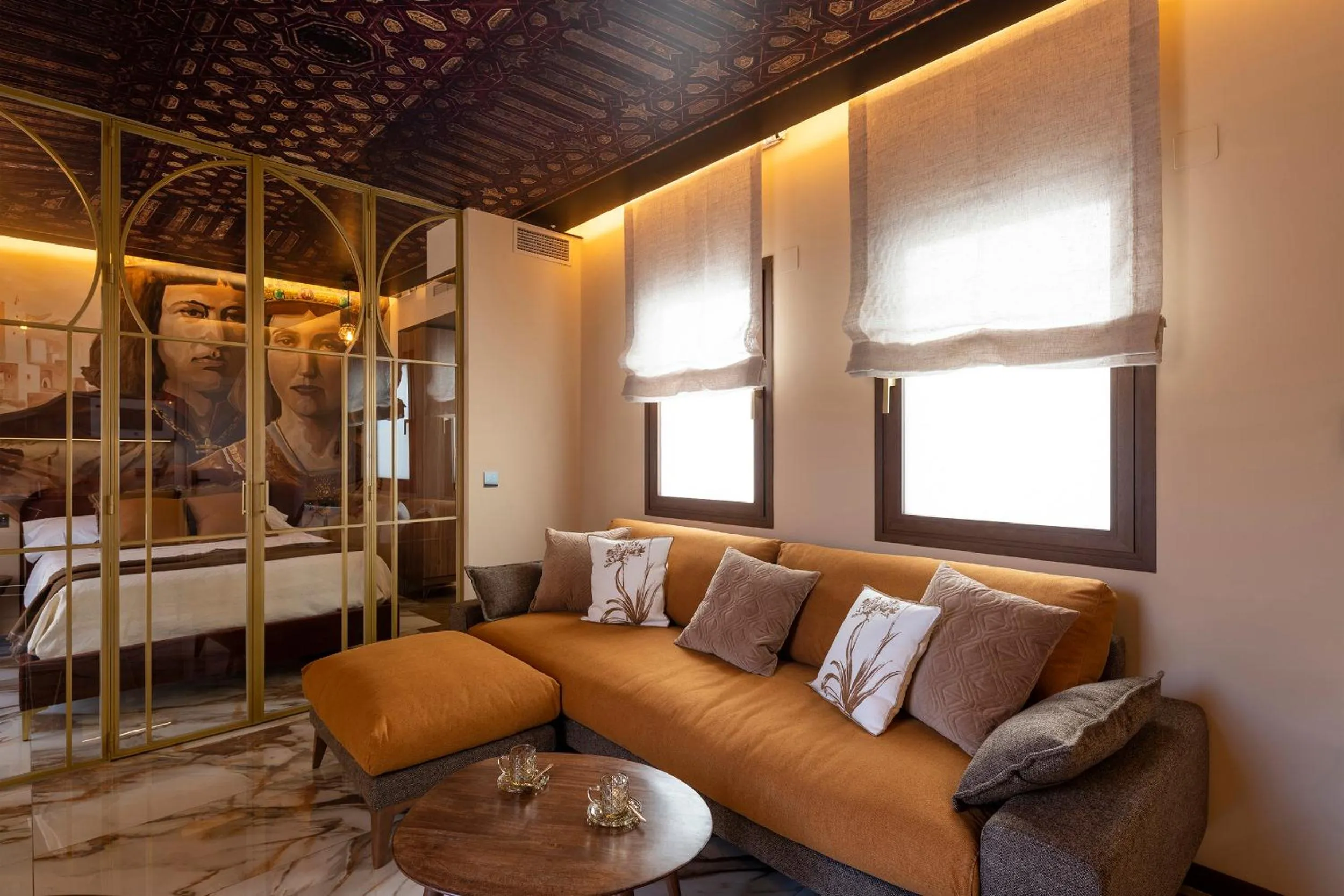 Living room in Palatina Concept Suites