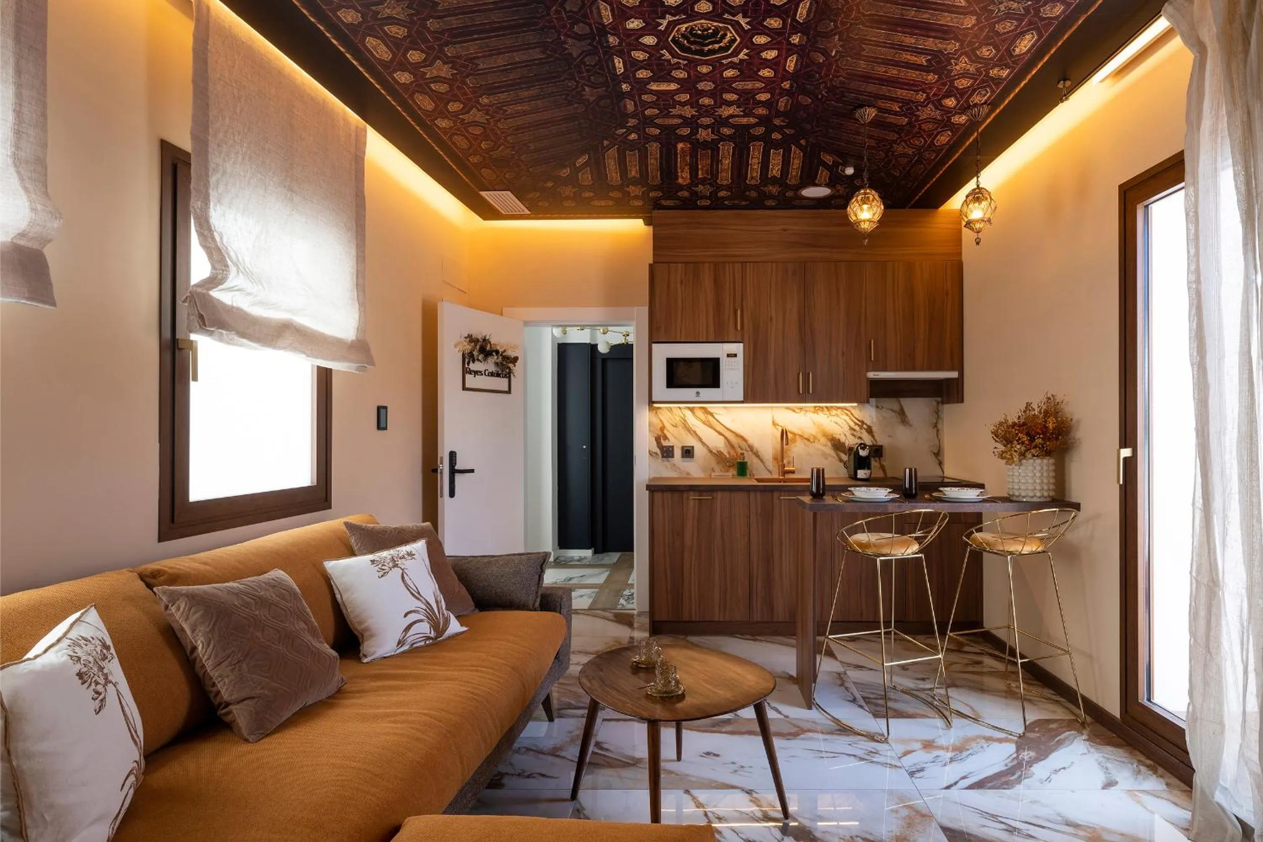 Kitchen or kitchenette in Palatina Concept Suites