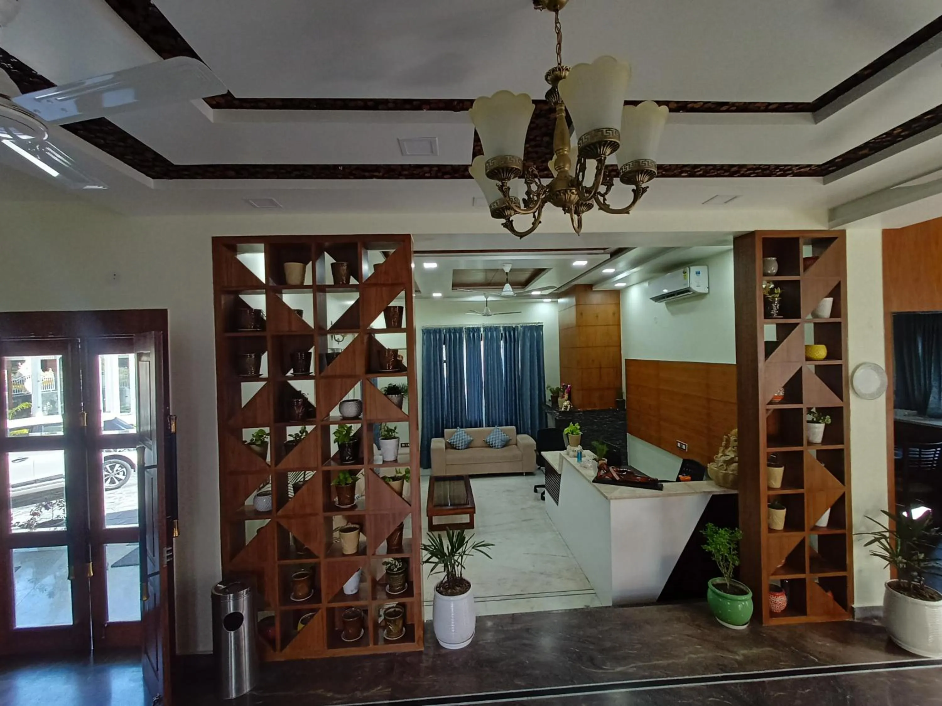 Lobby or reception in Matoshree Club and Resort