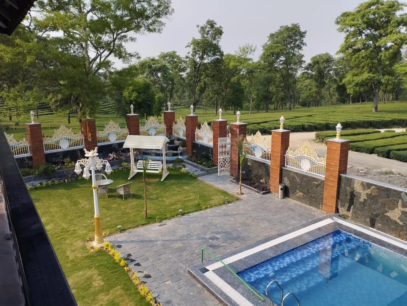 Garden view in Matoshree Club and Resort