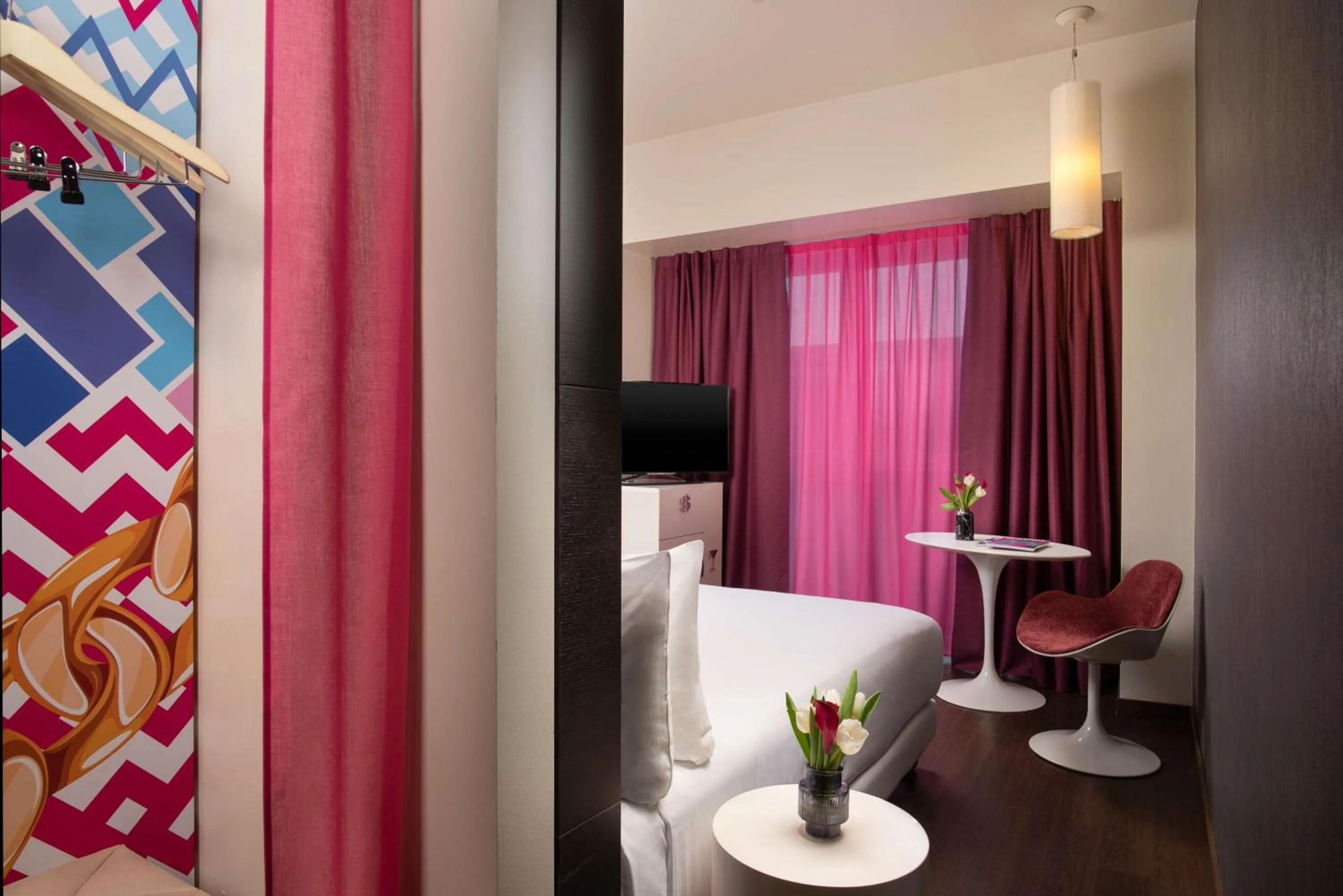 Bedroom in Nhow Milan