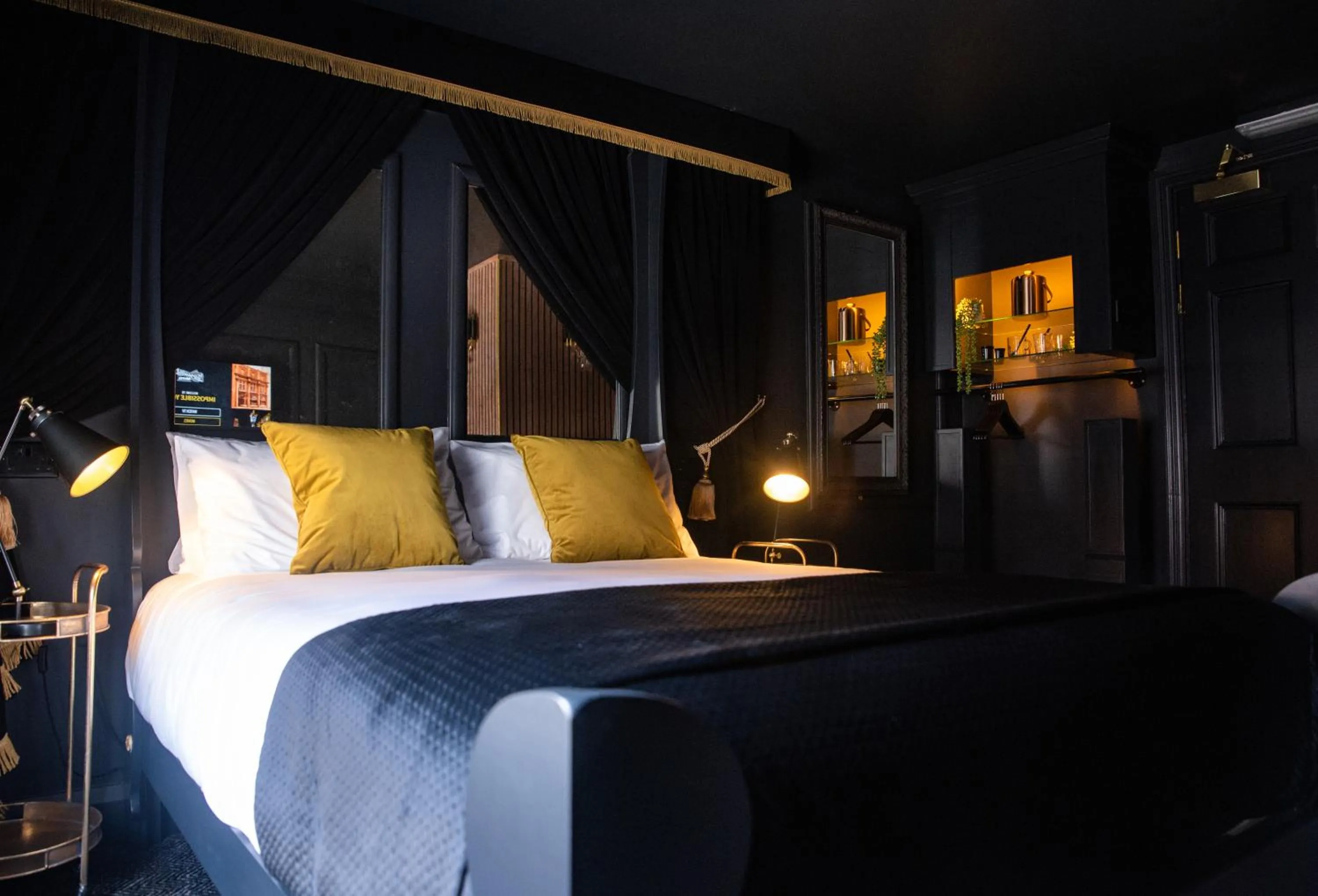 Bed in Impossible Motel