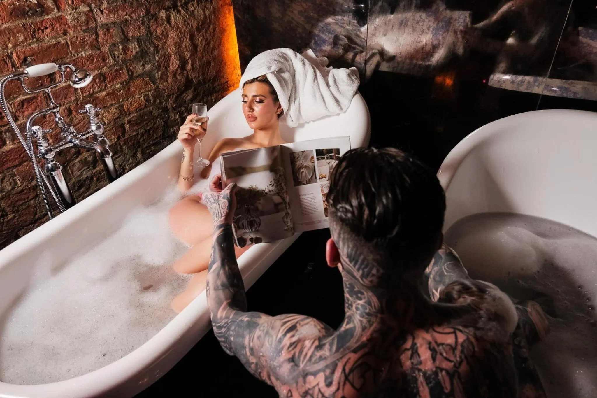 Bath in Impossible Motel