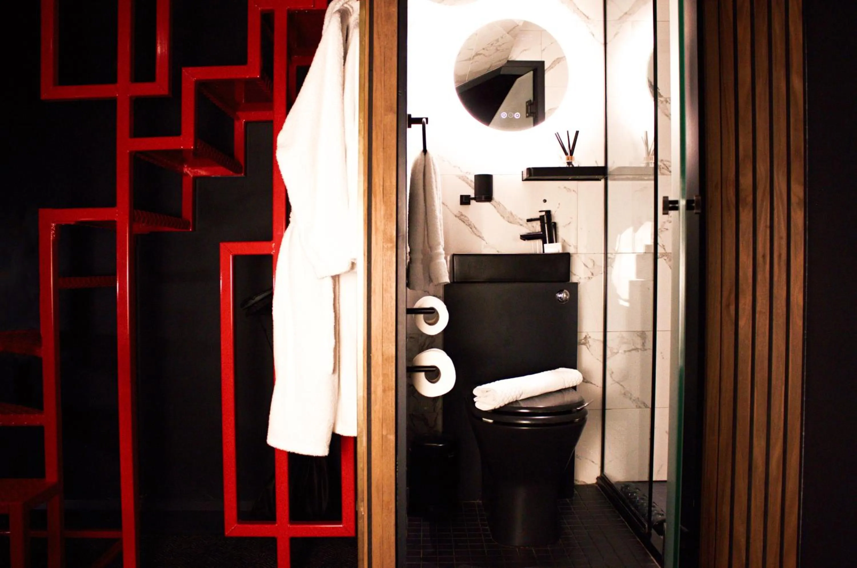 Shower in Impossible Motel