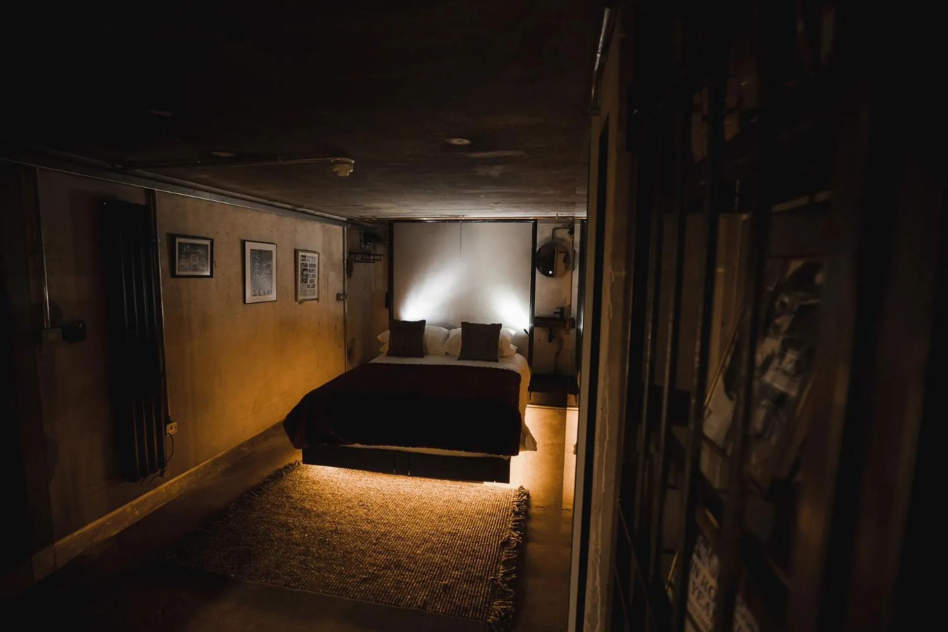 Bed in Impossible Motel